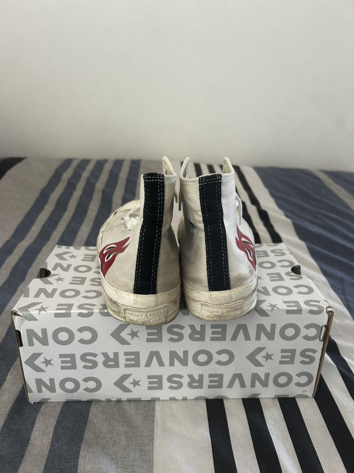 Comme des Garcons PLAY × Converse Comme des garcons x converse Size US 9 / EU 42 - 4 Thumbnail