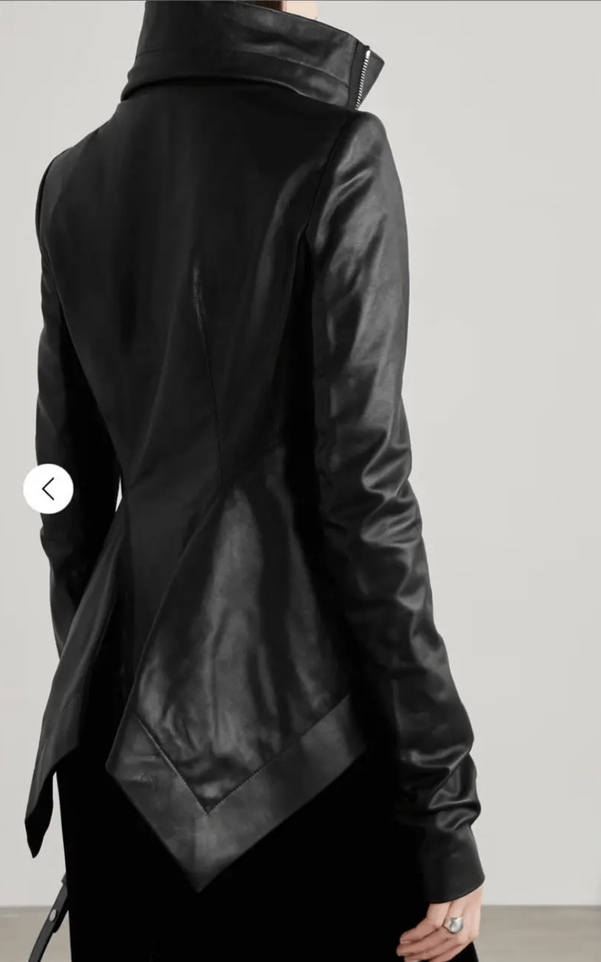 Rick Owens Rick Owens Lamb Skin Naska Biker Jacket IT 38 Size XS / US 0-2 / IT 36-38 - 5 Thumbnail
