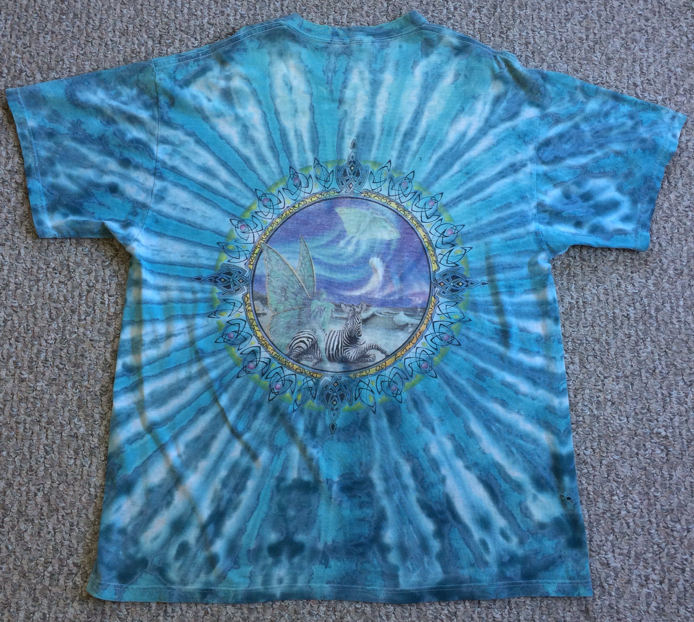 Jimi Hendrix × Vintage Vintage 1997 Jimi Hendrix Tie Dye T-Shirt Size US XL / EU 56 / 4 - 5 Thumbnail