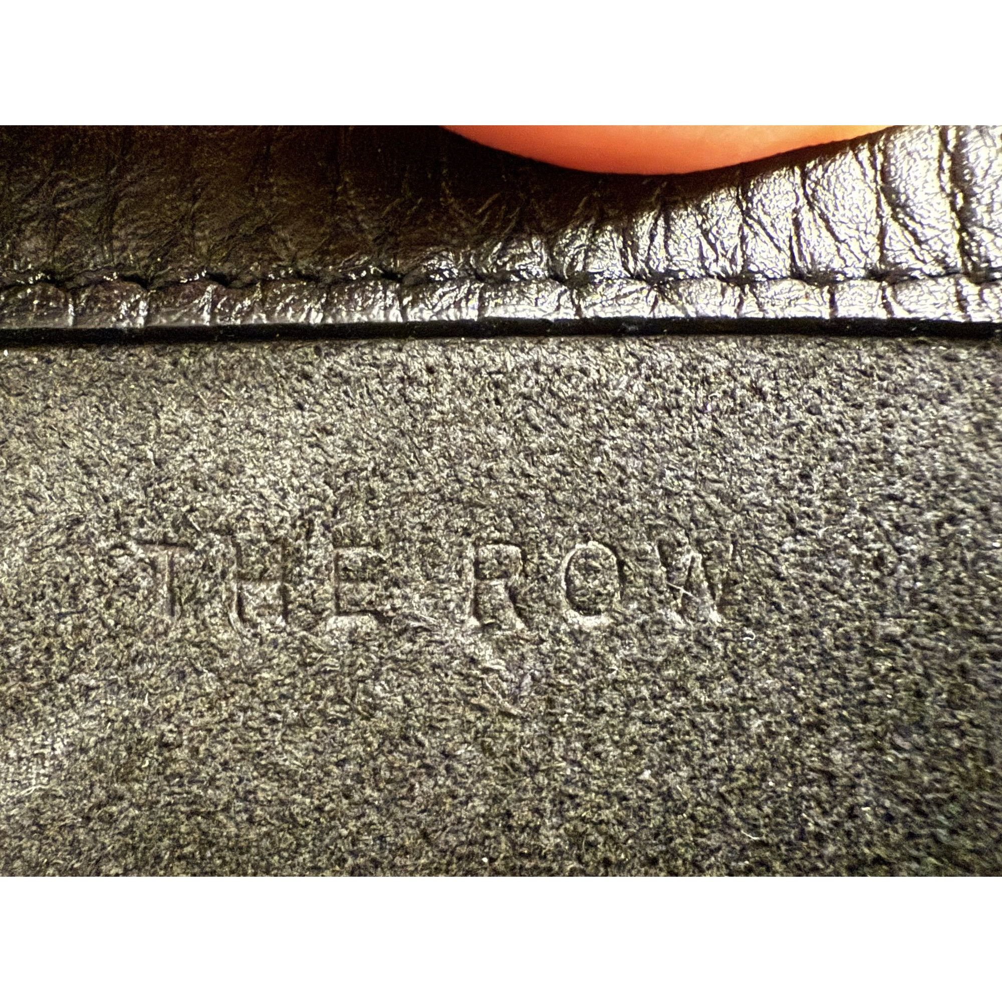 The Row The Row Pebbled Leather Shoulder Bag Gray Made In Italy Size ONE SIZE - 7 Thumbnail