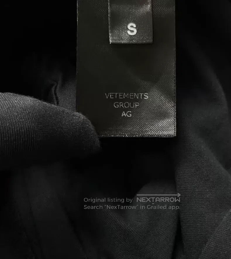 Vetements Vetements Washed Distressed Black Doodle Multi-Element Let Size US S / EU 44-46 / 1 - 5 Thumbnail