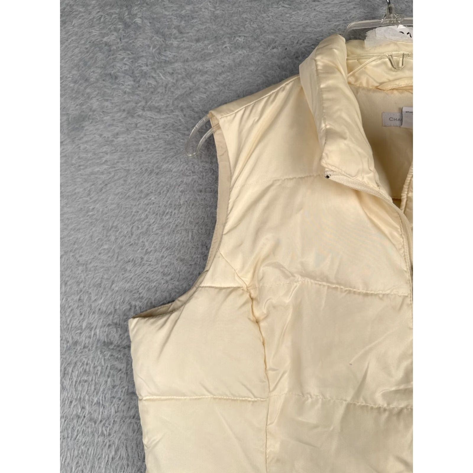 Charter Club Charter Club Vest Womens Large Yellow Puffter Style Polyester Shell Insulated Size L / US 10 / IT 46 - 3 Thumbnail