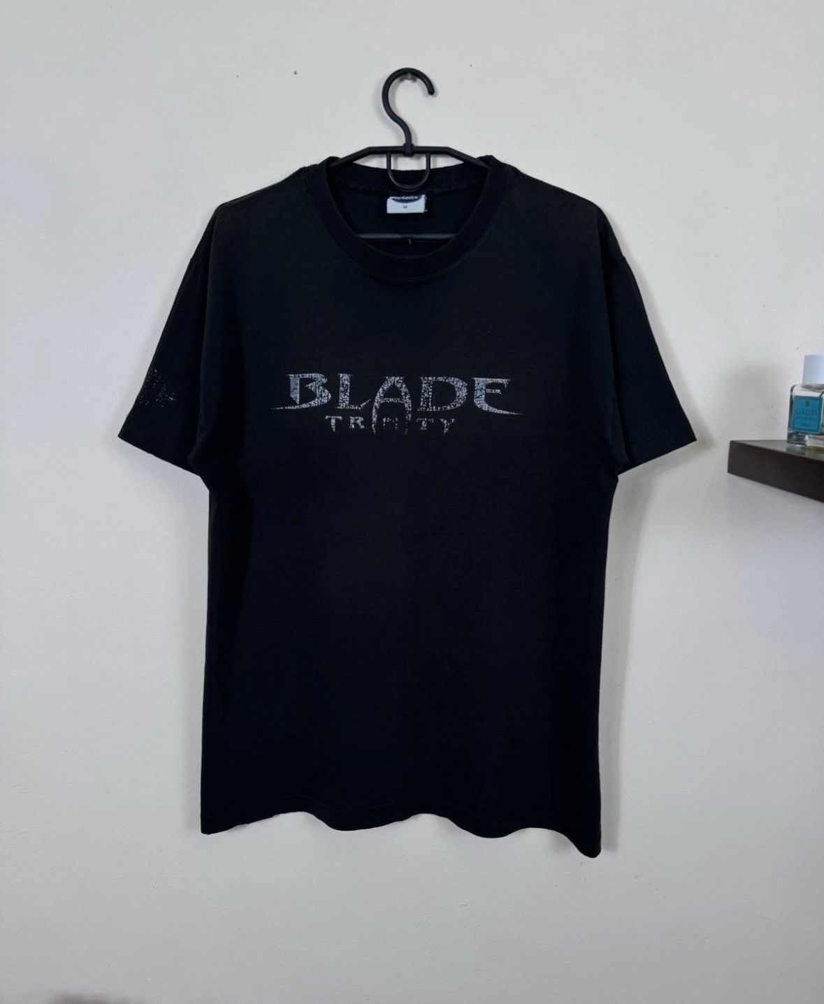 Vintage Vintage Blade Trinity T shirt Matrix 2000s Movie Black M Size US M / EU 48-50 / 2 - 1 Thumbnail