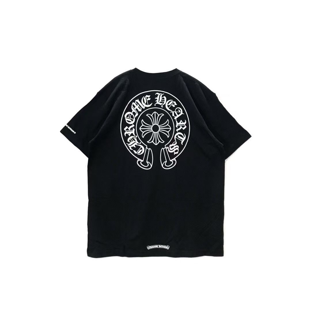 【Chrome Hearts】Horseshoe Logo Pocket T-Shirt / 追跡付 CHROME HEARTS HORSESHOE LOGO POCKET TEE MADE IN USA SIZE S
