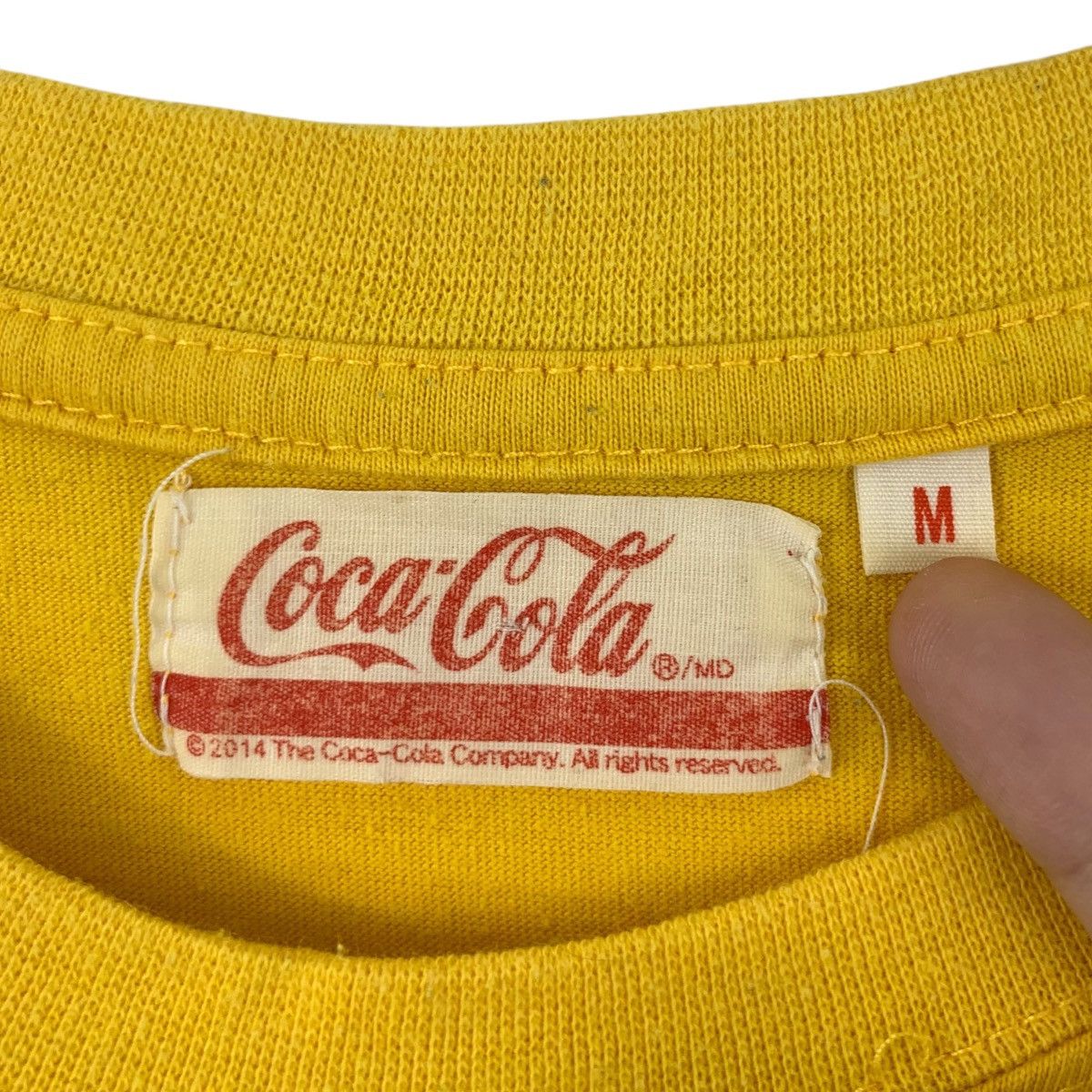 Coca Cola COCA COLA COKE Brazil Edition 1886 Football Tee Shirt Size US M / EU 48-50 / 2 - 6 Thumbnail