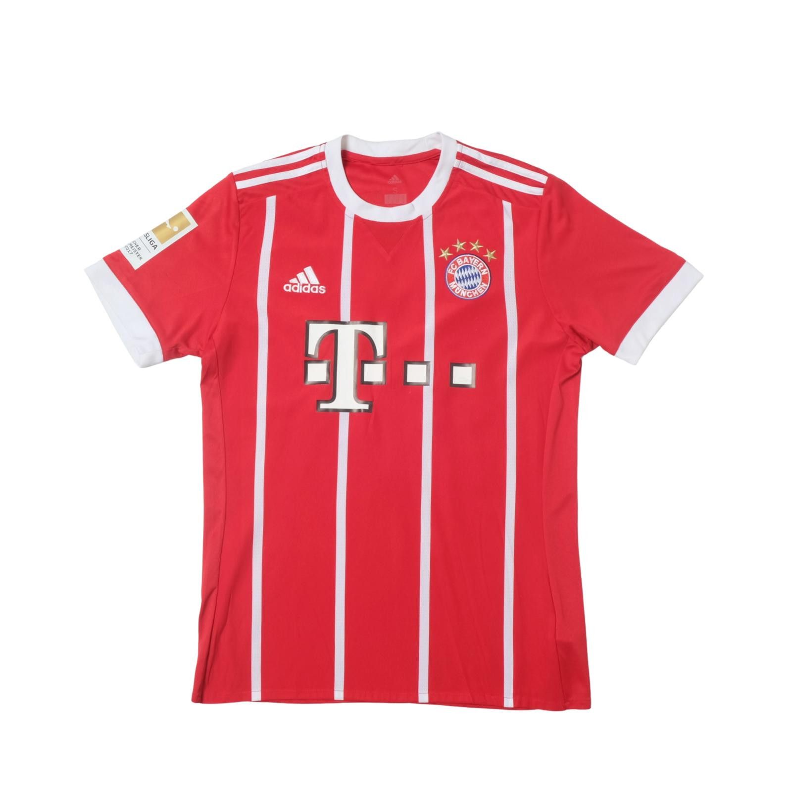Adidas 2017/18 Bayern Munich Home Shirt Adidas Kimmich (S) Size US S / EU 44-46 / 1 - 2 Thumbnail
