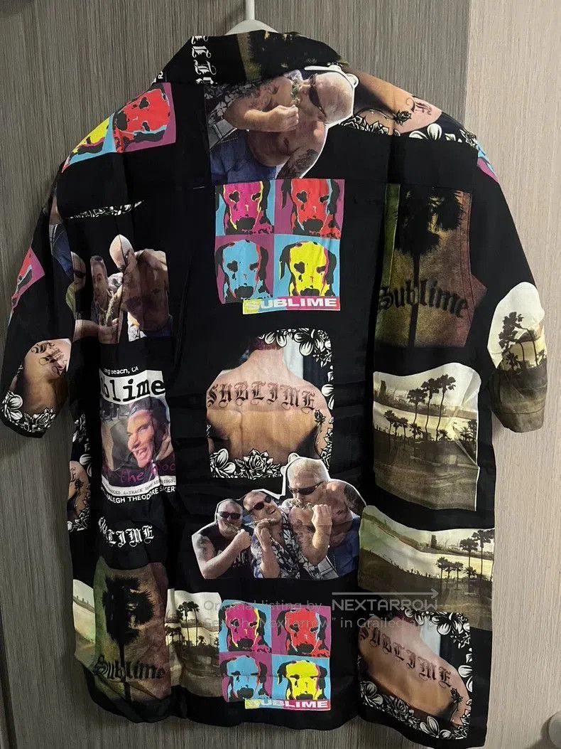 Wacko Maria WACKO MARIA SUBLIME Collage Print Aloha Shirt Size US M / EU 48-50 / 2 - 2 Thumbnail