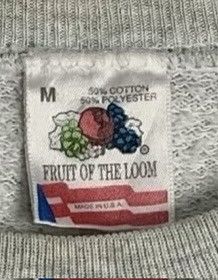 Fruit Of The Loom × Vintage Vintage FruitOfTheLoom Made In USA Sweatshirt Sweater Size US S / EU 44-46 / 1 - 9 Thumbnail