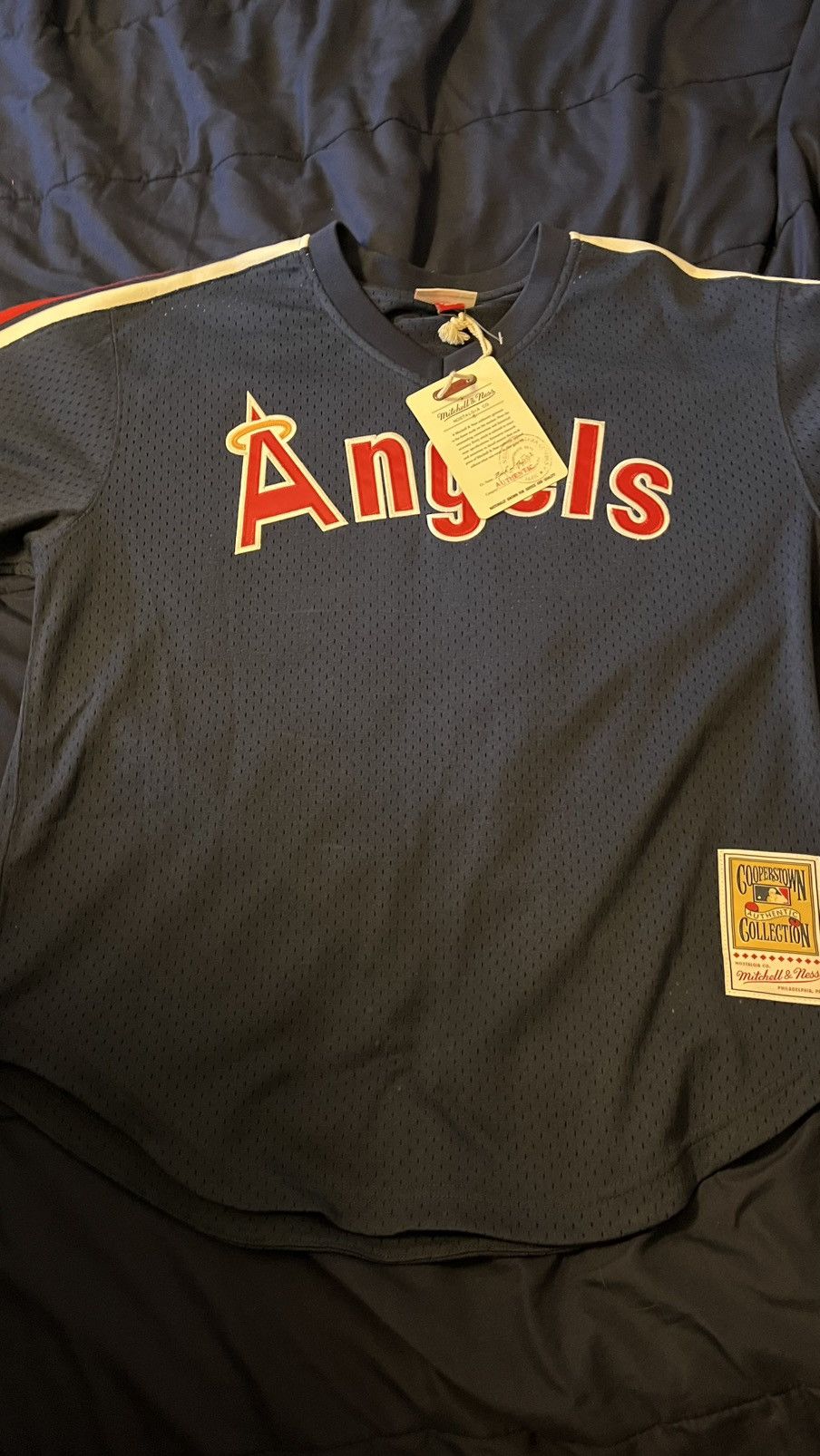 MLB Navy blue and red MLB jersey Size US L / EU 52-54 / 3 - 3 Thumbnail