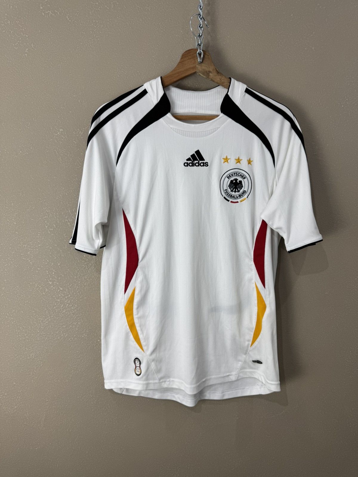 Adidas BLOKECORE ⚽️ Adidas Germany Jersey Tshirt Tee Kit Y2K 90s 00s Size US S / EU 44-46 / 1 - 1 Thumbnail
