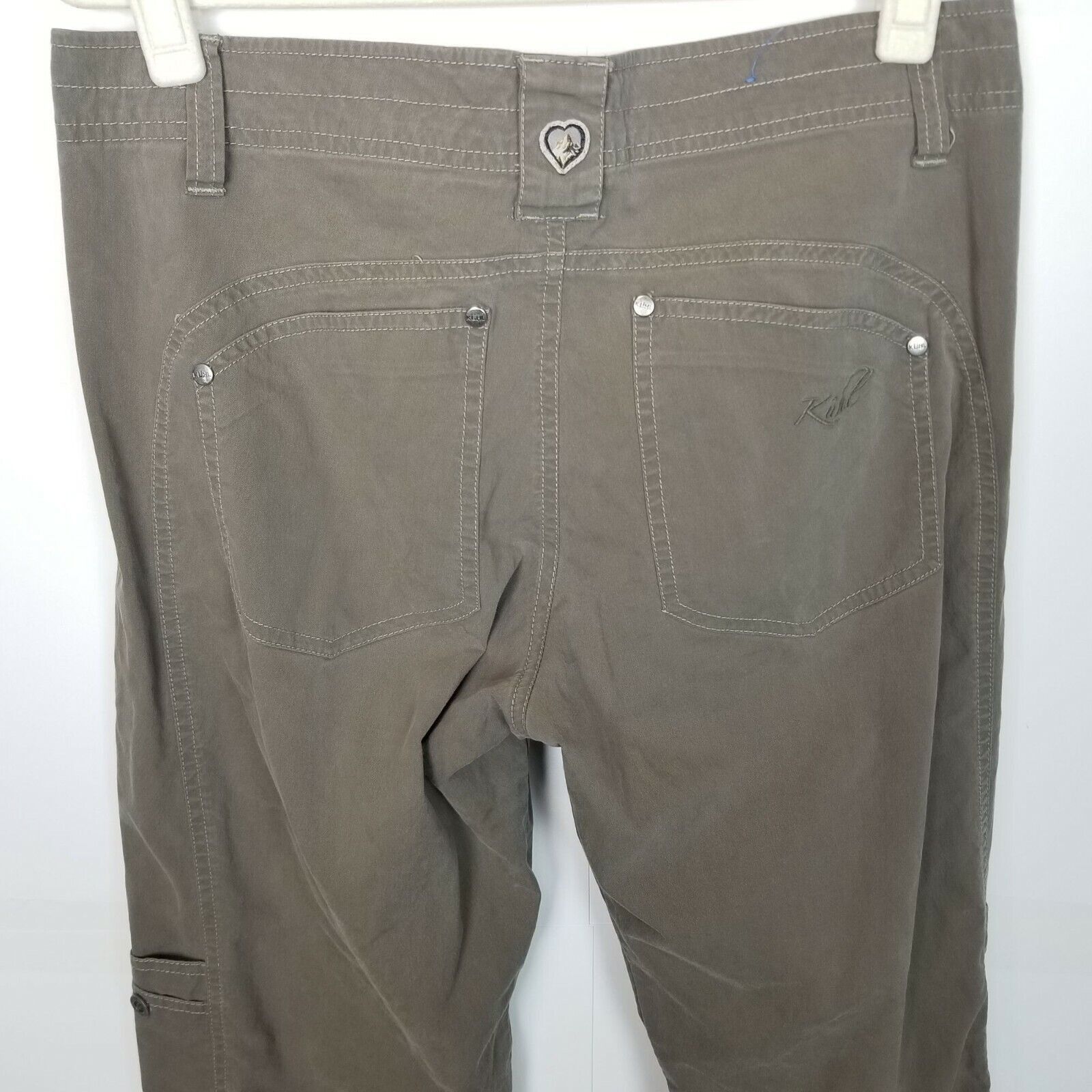 Kuhl Kuhl Womens Nylon Hiking Cargo Pants 6R Gorpcore Granola Size 28" / US 6 / IT 42 - 7 Thumbnail