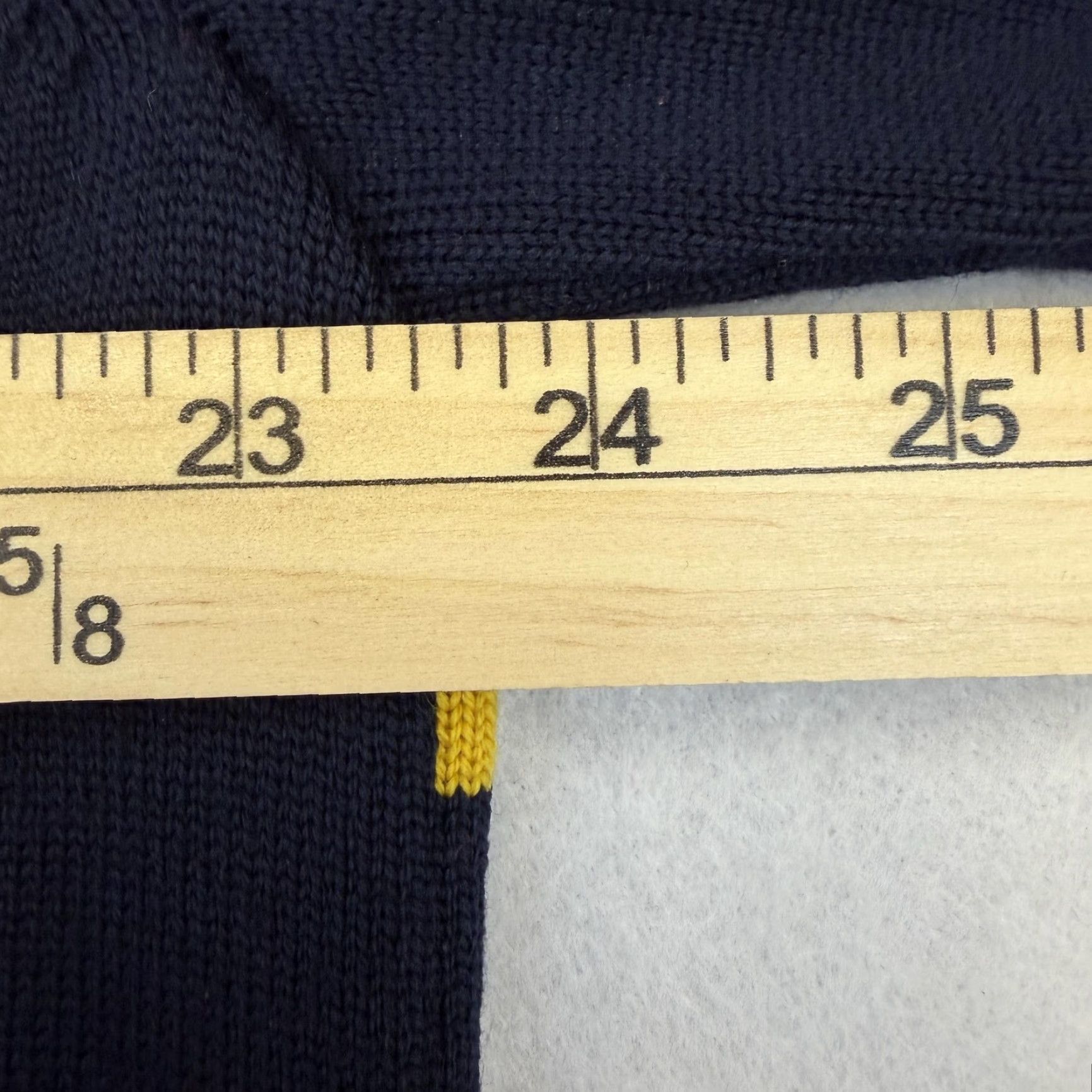 Brooks Brothers Brooks Brothers Sweater Mens XL Navy Blue Striped Merino Wool Hooded Pullover Size US XL / EU 56 / 4 - 6 Thumbnail