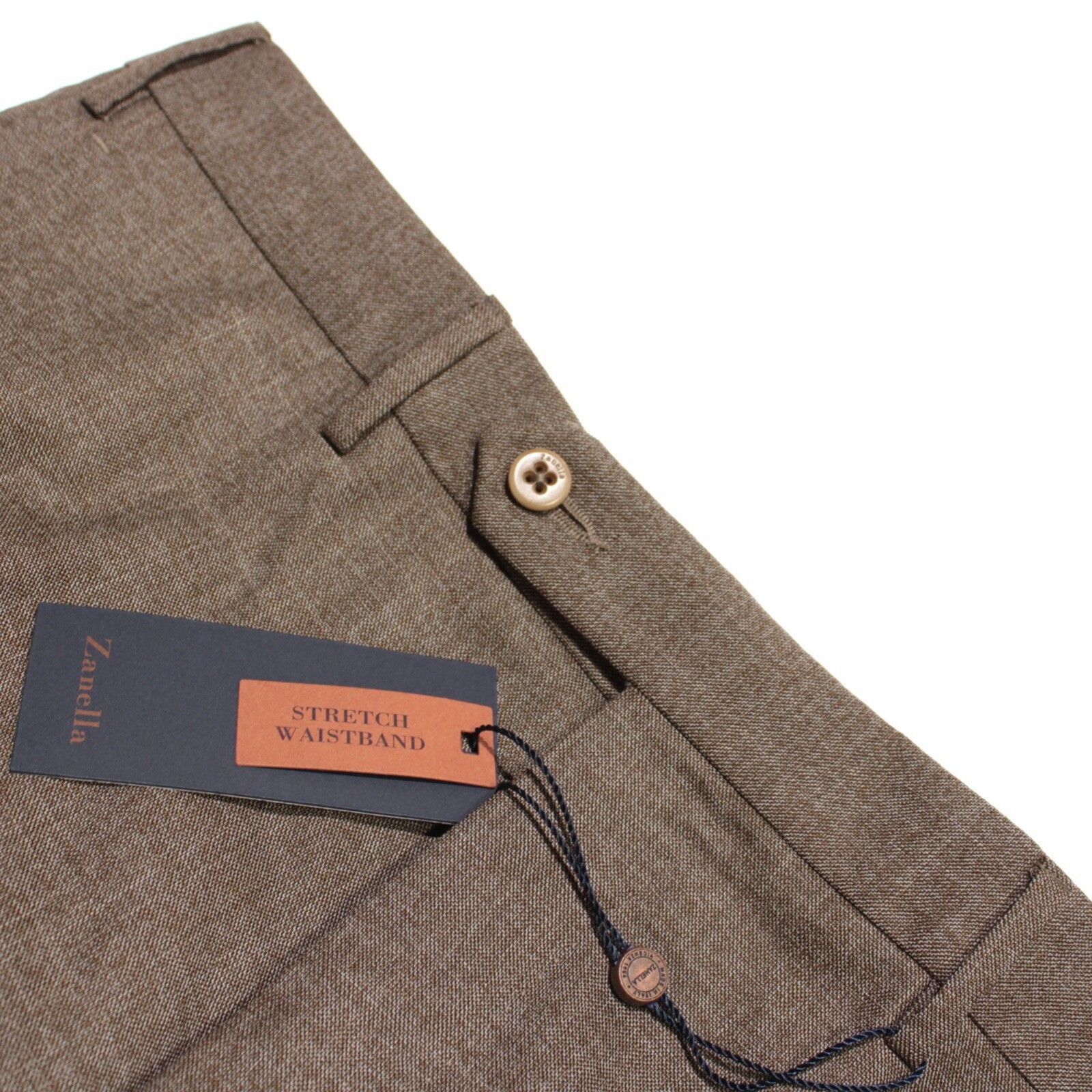 Zanella Zanella New with tags Dress Pants Size 32 US In Brown Size US 32 / EU 48 - 1 Thumbnail