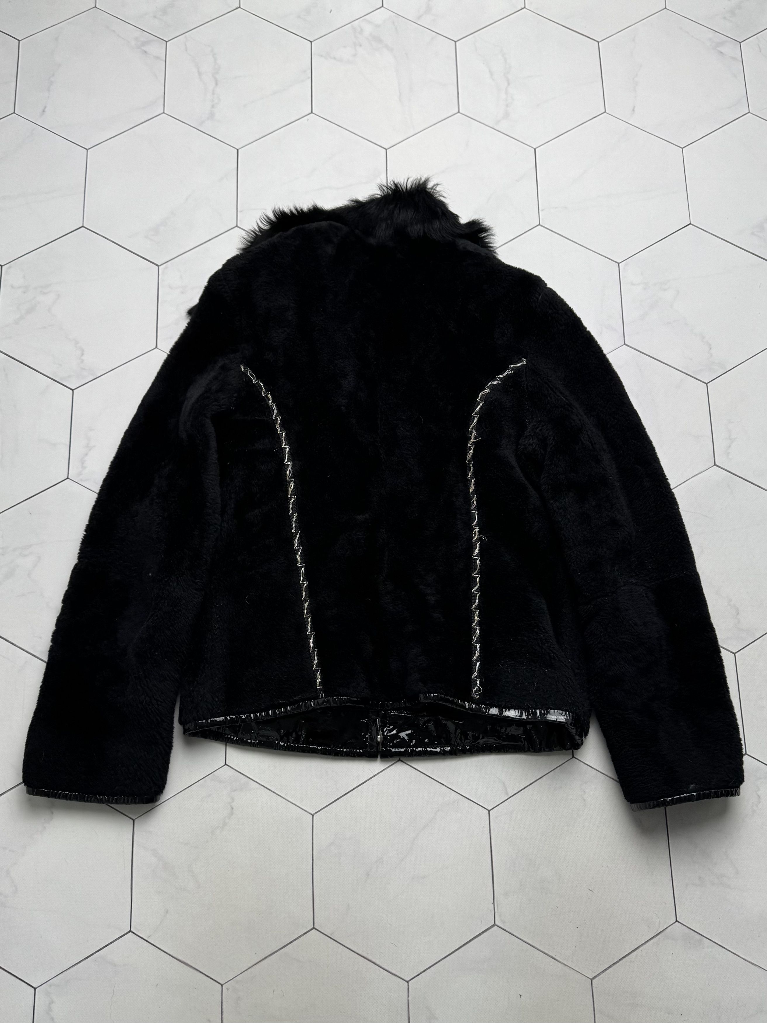 Vintage Vintage Real Sheepskin Jacket (B550) Size S / US 4 / IT 40 - 22 Thumbnail