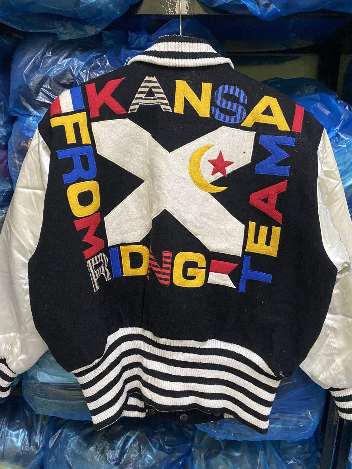 Kansai Yamamoto RARE VINTAGE KANSAI FROM RIDING TEAM VARSITY JACKET Size US M / EU 48-50 / 2 - 17 Thumbnail