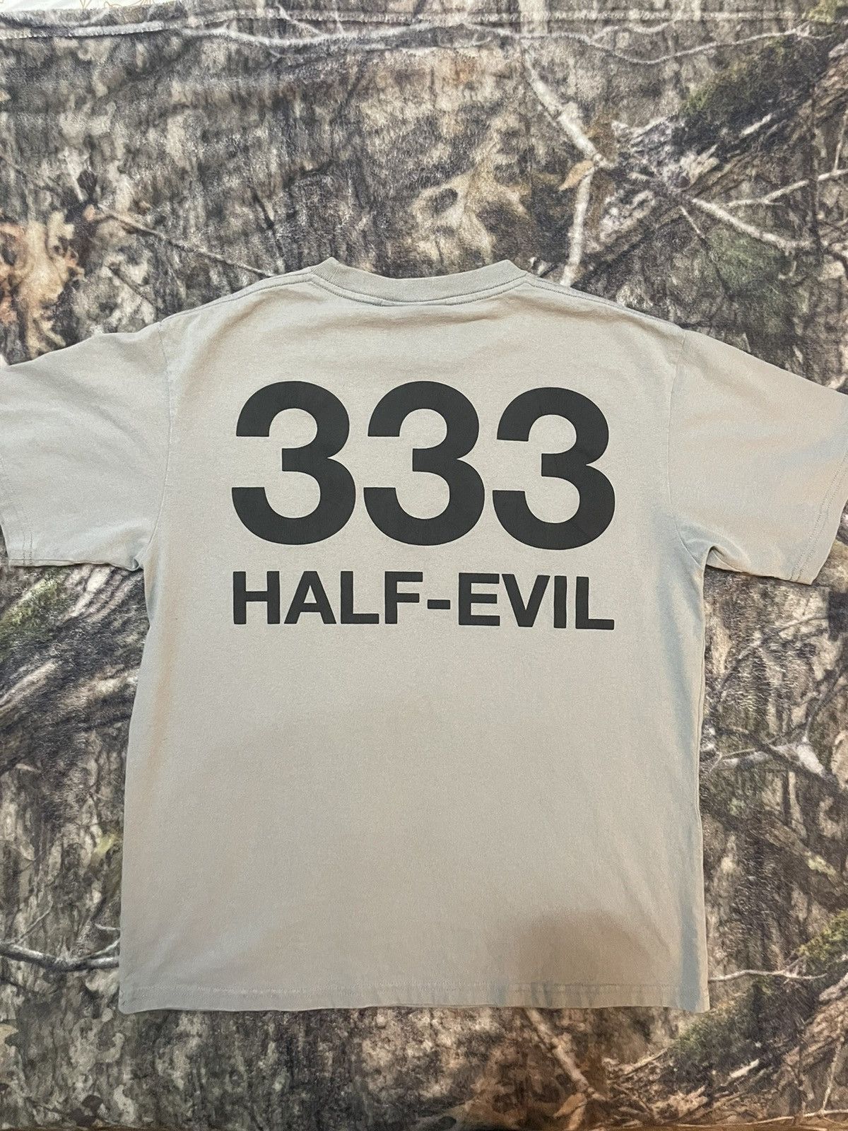 Half Evil Half Evil Puff Print Forever Logo Tee Size US M / EU 48-50 / 2 - 2 Thumbnail