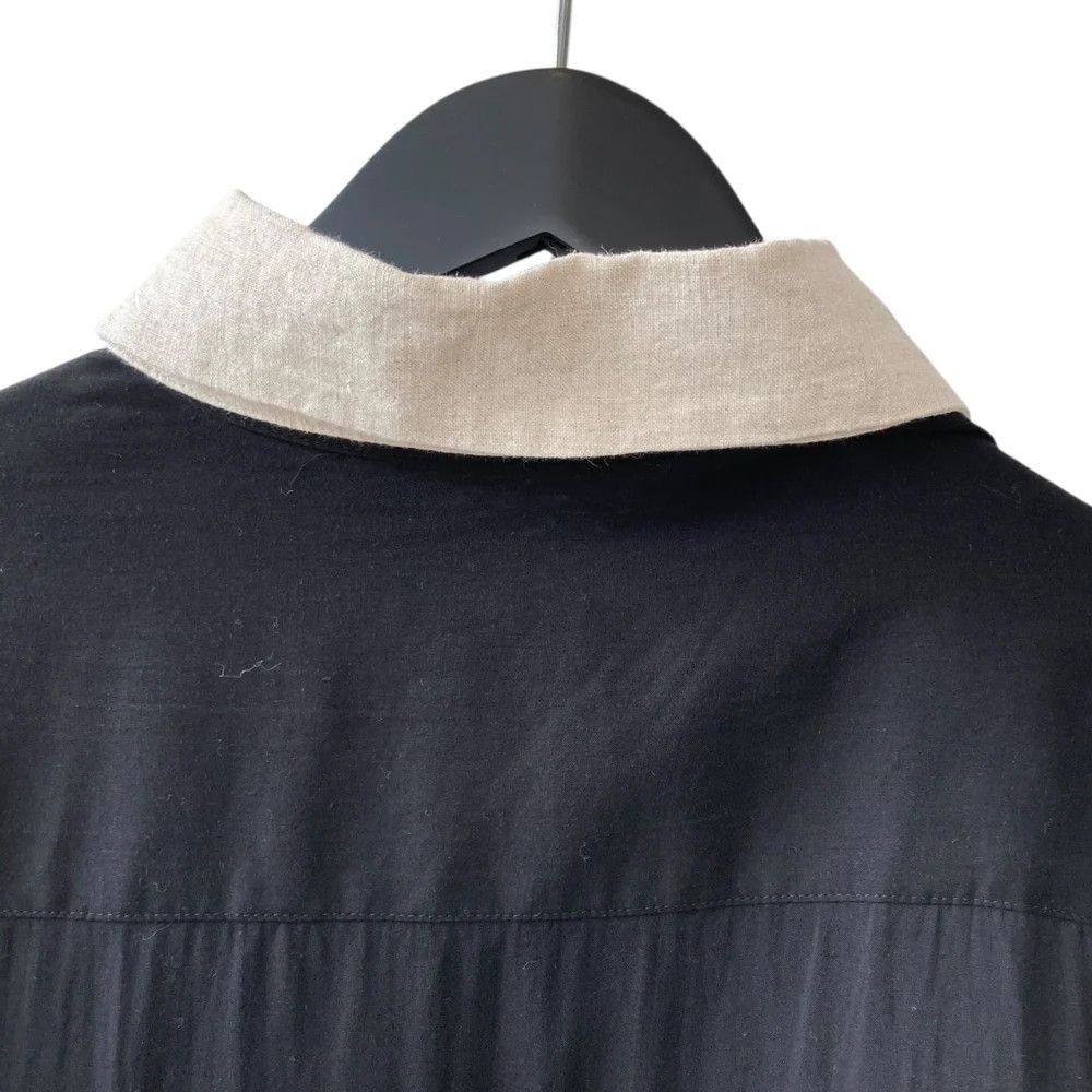 Yohji Yamamoto Yohji Yamamoto pour homme/ 22SS spare collar shirt blouse Size US L / EU 52-54 / 3 - 6 Thumbnail