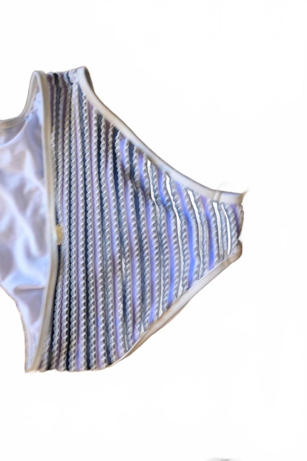 Genetic Manipulation Shinichiro Kuriya Jessica Simpson Women's One-Piece Cutout Swimsuit Striped S Size ONE SIZE - 6 Thumbnail