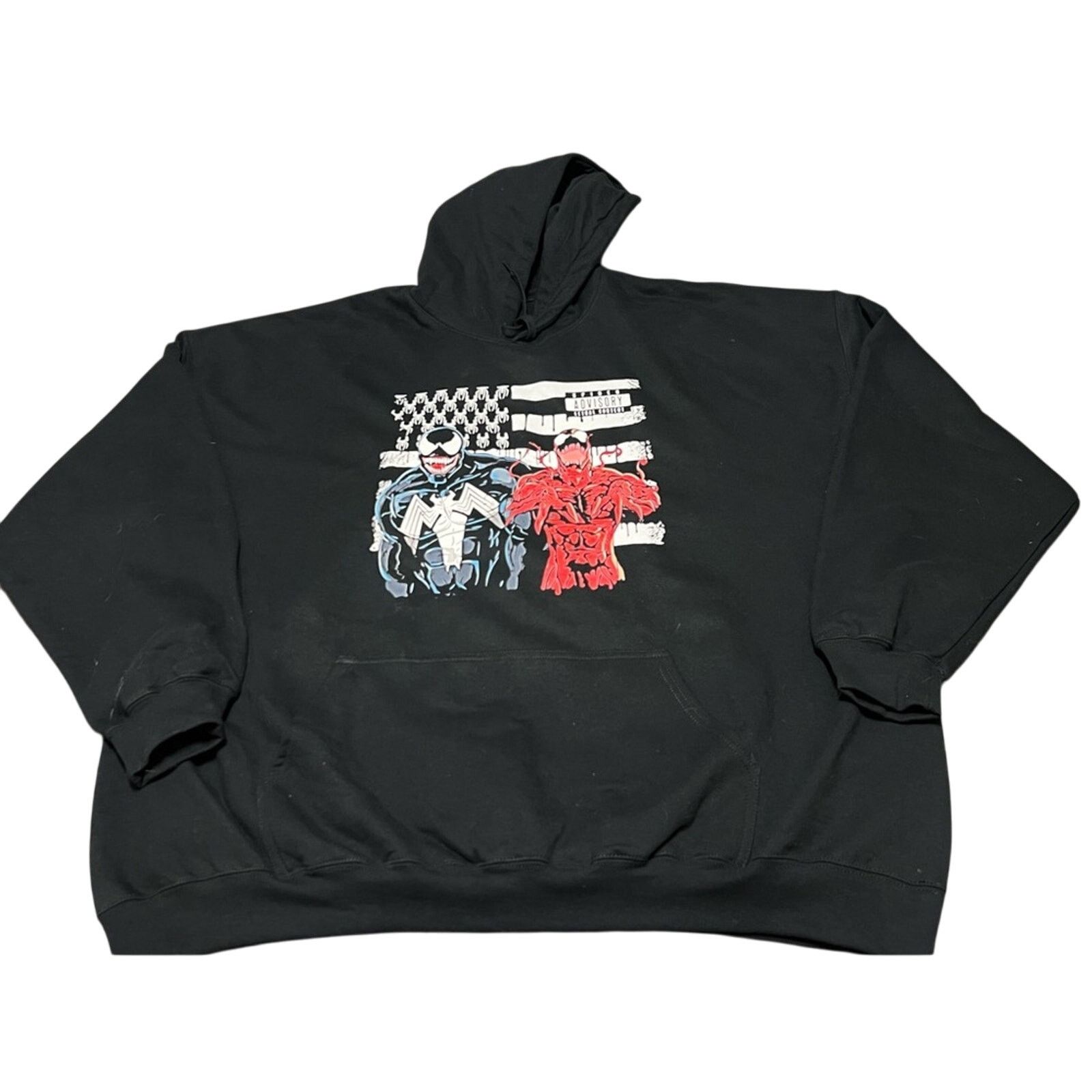Other Men’s Heavy Soft Carnage Comic Rap Hoodie SIZE XXXL 3XL NWOT Size US XXL / EU 58 / 5 - 1 Thumbnail