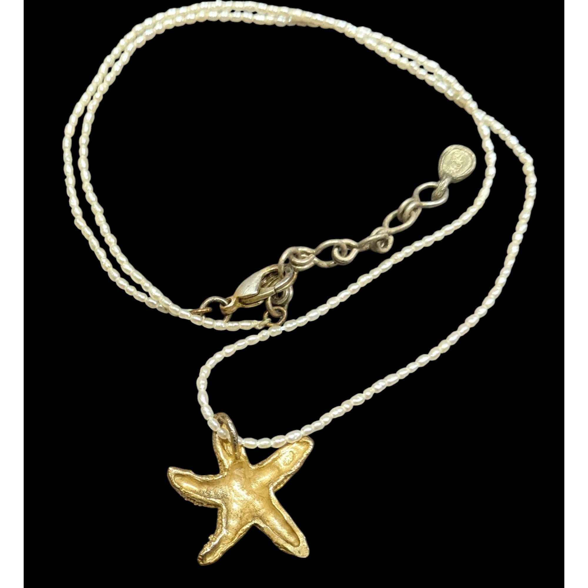 Other Michael Michaud Freshwater Pearl With Starfish Pendant Neckl Size ONE SIZE - 2 Thumbnail