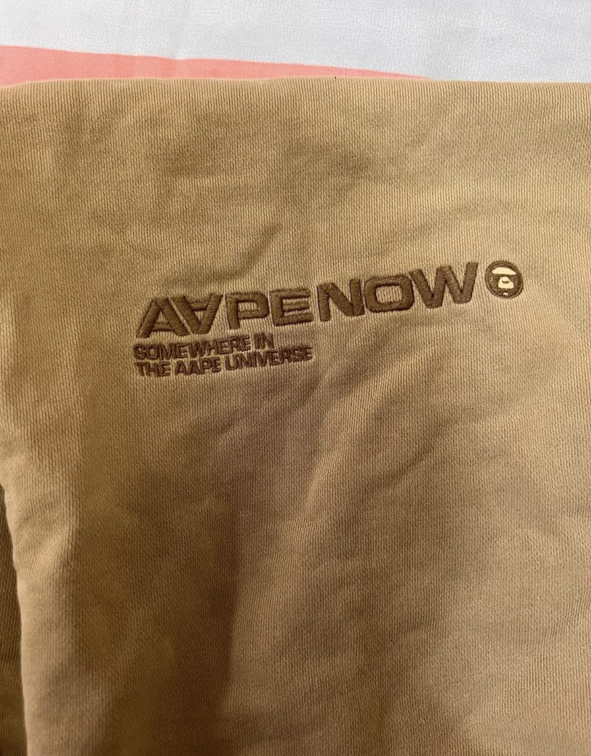 Bape AAPE OG NIGO era, khaki long-sleeve Size US M / EU 48-50 / 2 - 9 Thumbnail