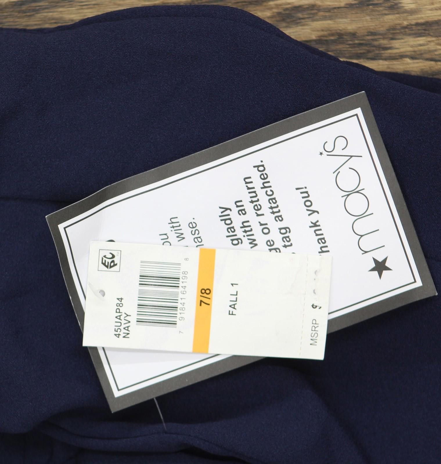 Other Nwt B. Darlin Mockneck Mini Dress 45uap84 Navy Blue 7/8 Size M / US 6-8 / IT 42-44 - 3 Thumbnail