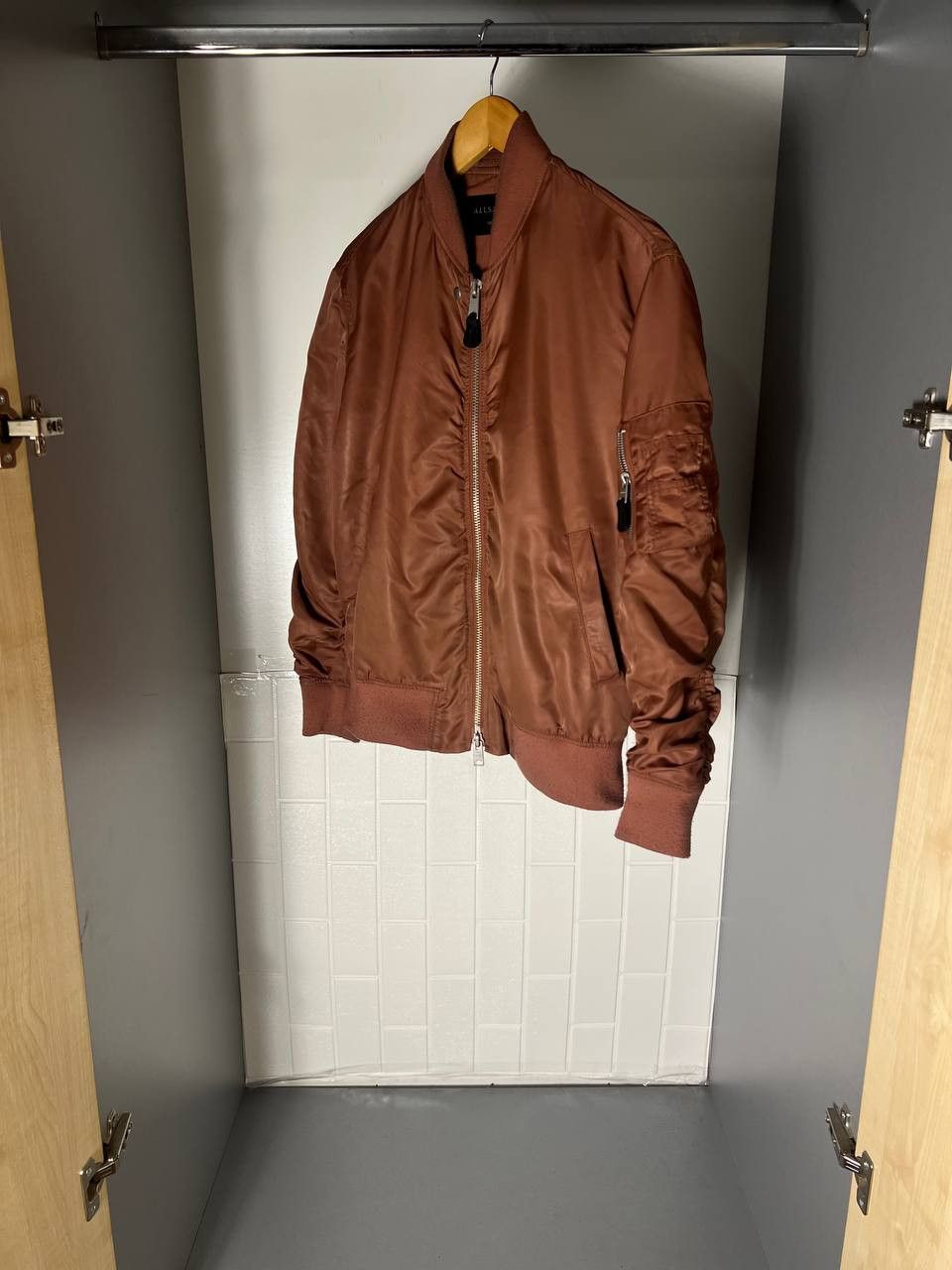 Allsaints VINTAGE ALLSAINTS MYRA BOMBER JACKET CASUAL DESIGNER JAPAN Size US S / EU 44-46 / 1 - 6 Thumbnail