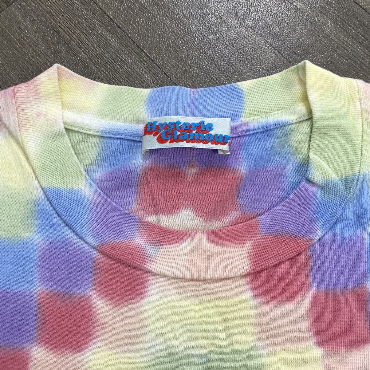 Hysteric Glamour 1990s Hysteric Glamour Certified Emergancy Logo Tie Dye Tee Size US S / EU 44-46 / 1 - 4 Thumbnail