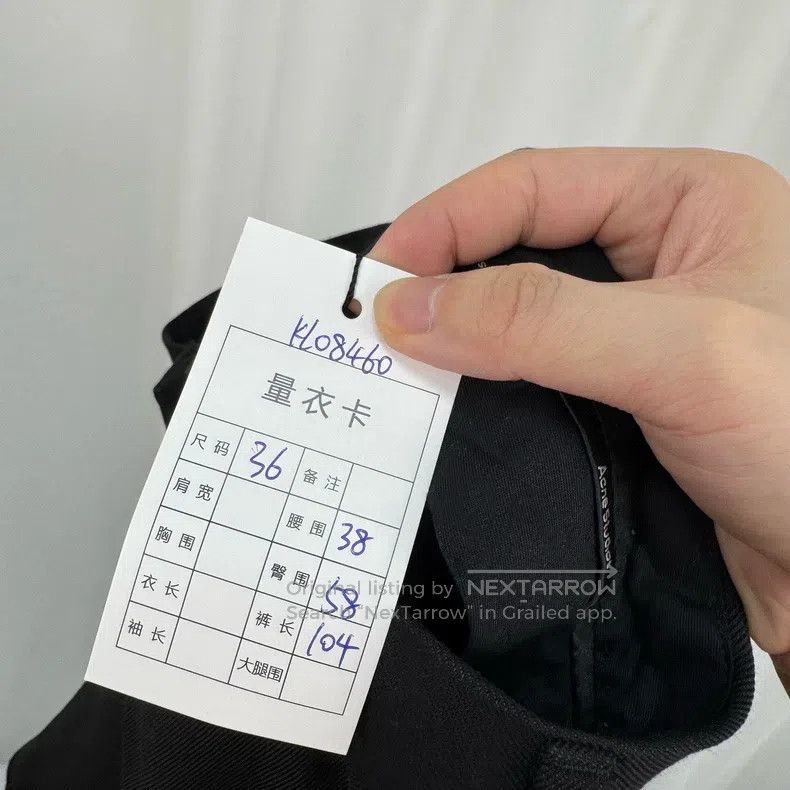 Acne Studios Acne Studios Black Wool Wide Leg Casual Long Pants Size 36" / US 14 / IT 50 - 7 Thumbnail