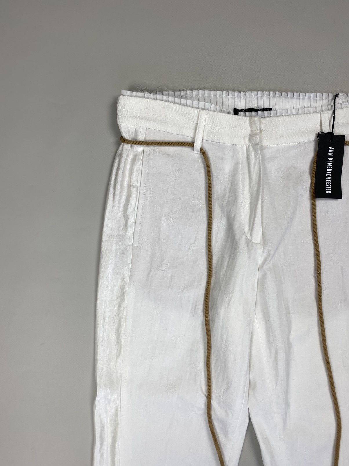 Ann Demeulemeester BNWT! Ann Demeulemeester cropped dress pants trousers Size 27" / US 4 / IT 40 - 8 Thumbnail