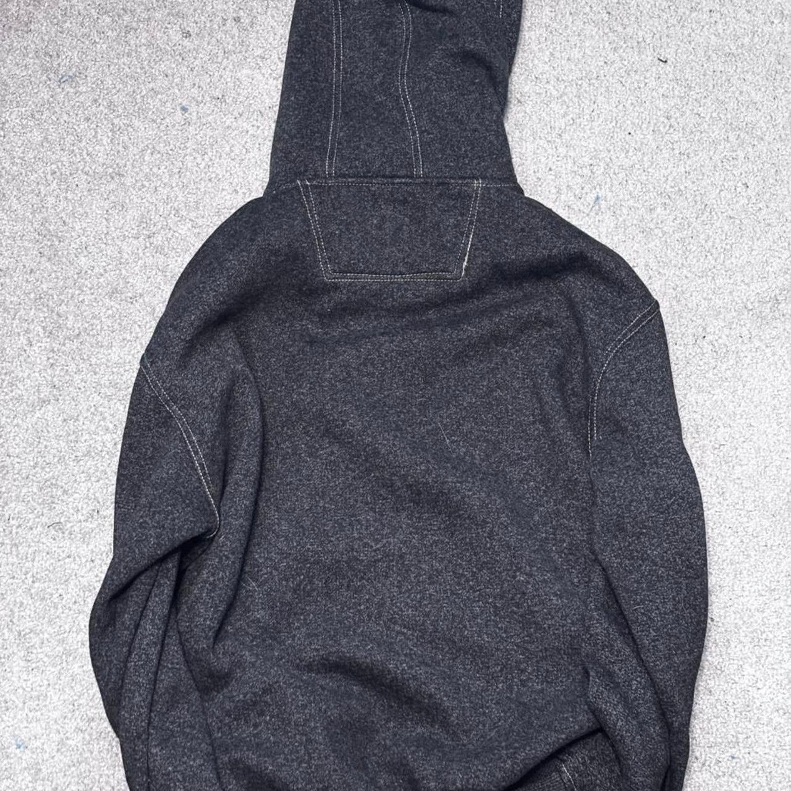 Other Blacktextured thick hoodie Size XL / US 12-14 / IT 48-50 - 2 Thumbnail