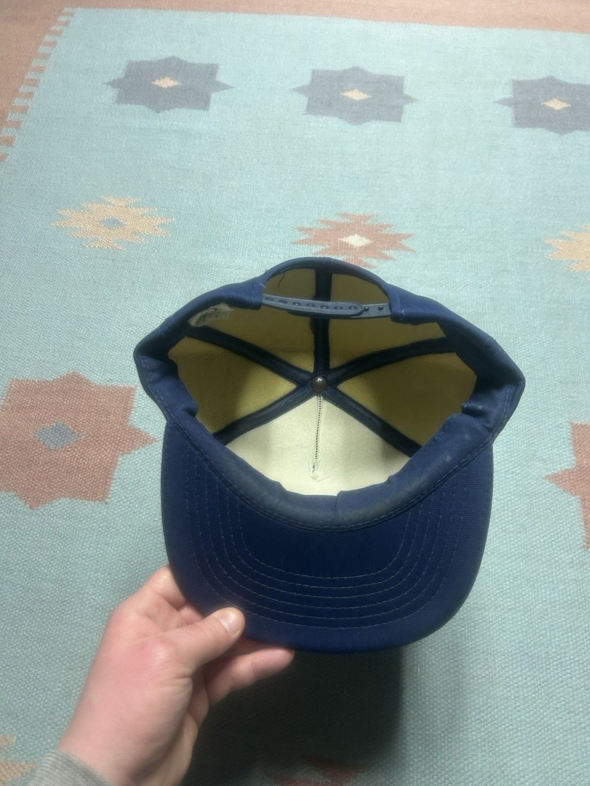 Vintage Vtg snap hat valley petroleum Michigan spell out script logo Size ONE SIZE - 5 Thumbnail