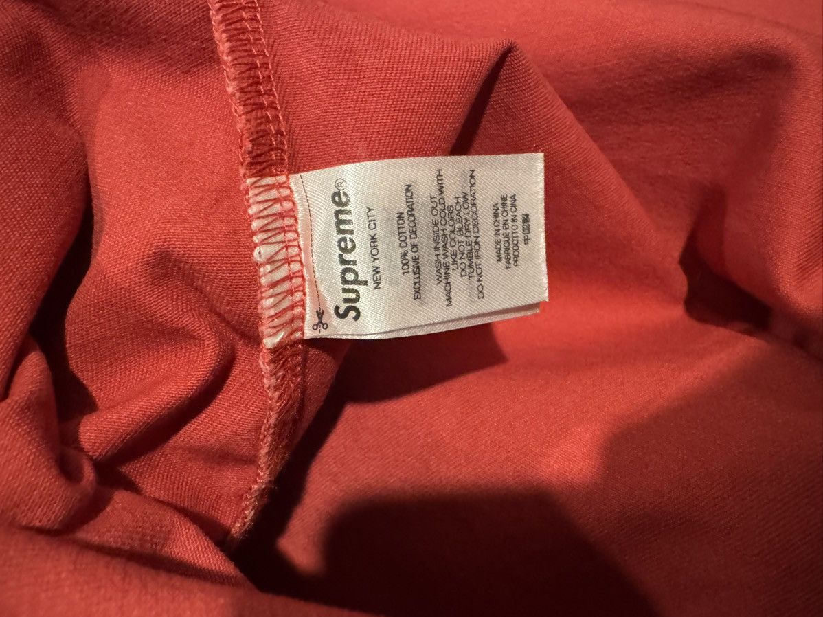 Supreme × Timberland Supreme Timberland Baseball Jersey Red Size US L / EU 52-54 / 3 - 4 Thumbnail