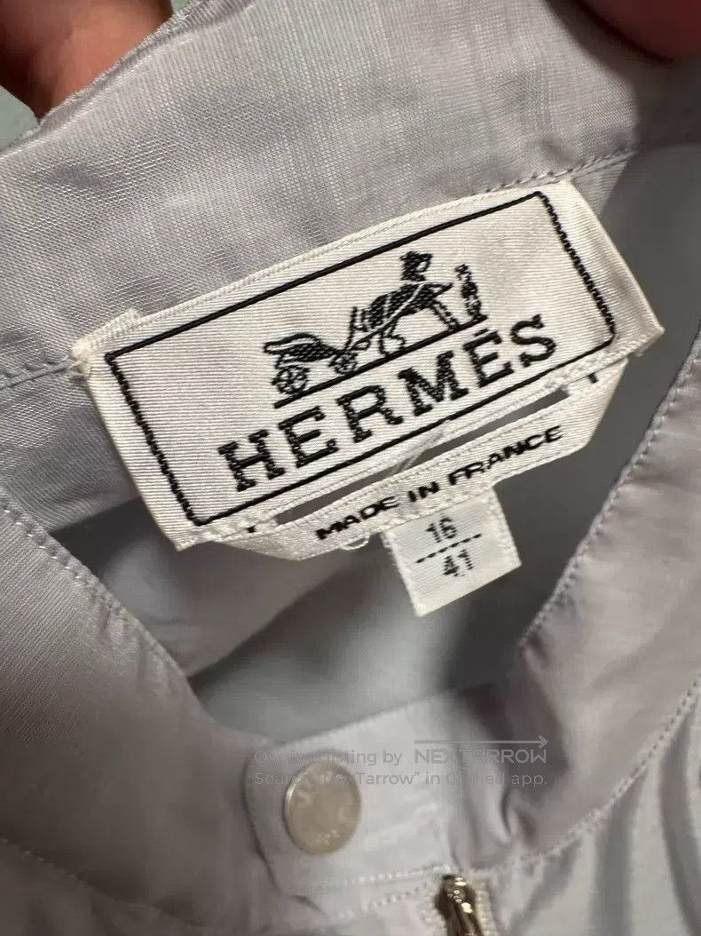 Hermes Hermes size 41 Silk Jacket, 33% Mulberry Silk + 45% Cotton Size US S / EU 44-46 / 1 - 4 Thumbnail