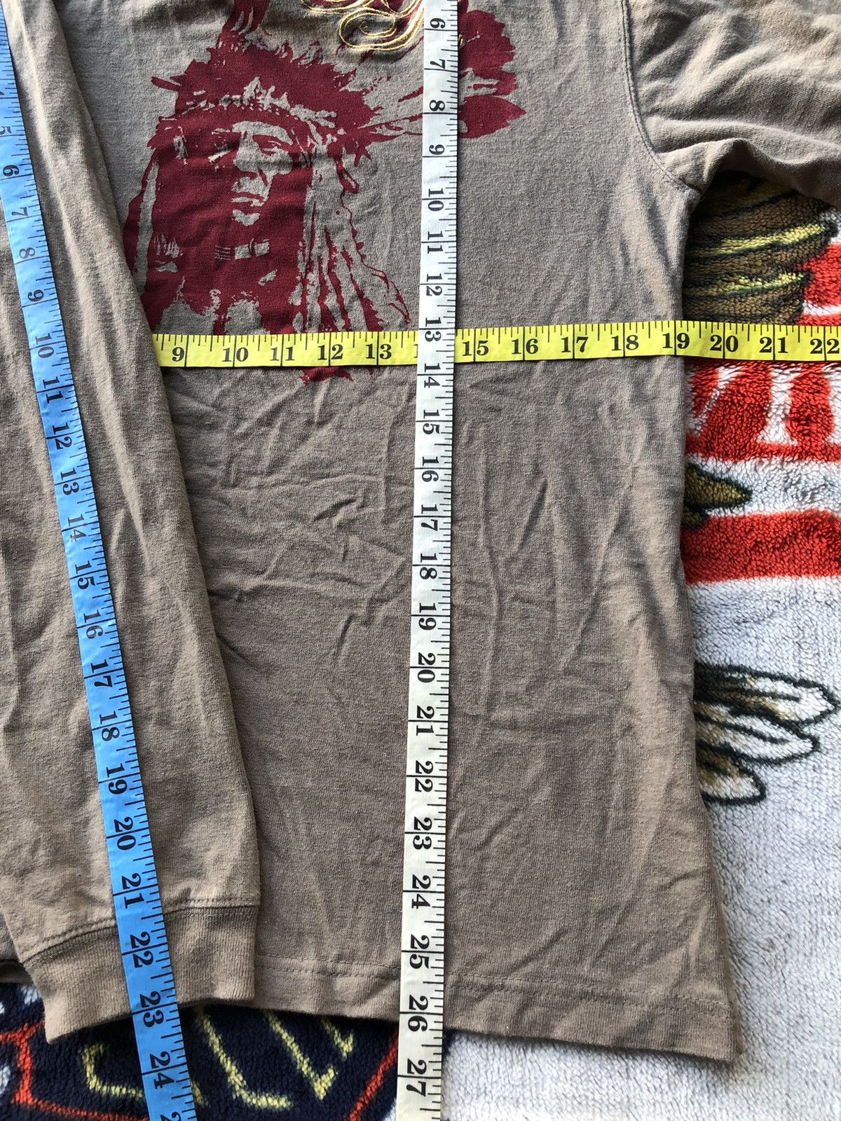 Japanese Brand Vintage Padrock Indian Shirt Tee Size US M / EU 48-50 / 2 - 9 Thumbnail