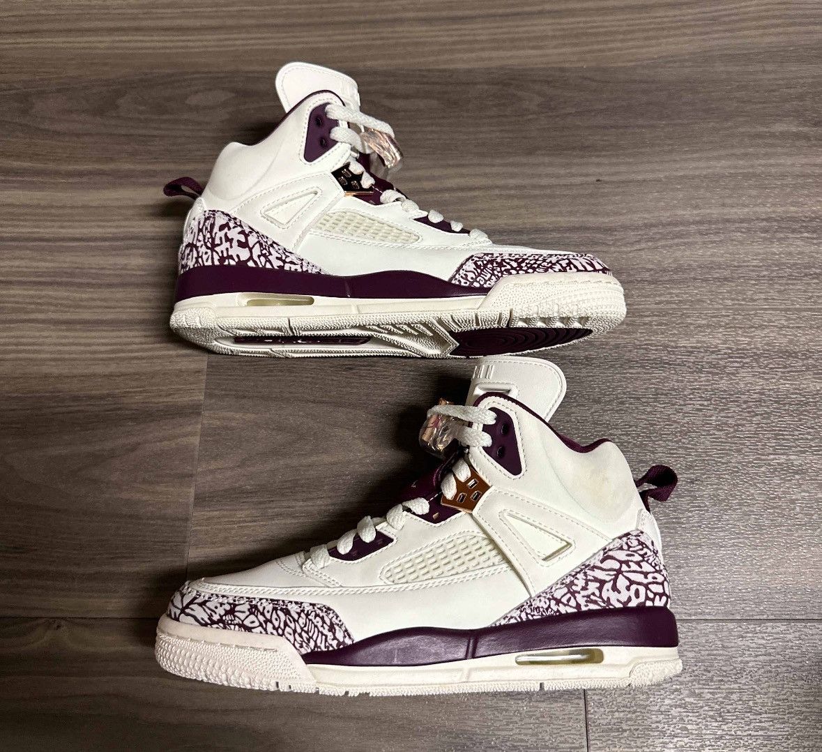 Jordan Brand × Nike Jordan Spizike Bordeaux Size US 5 / EU 37 - 2 Thumbnail