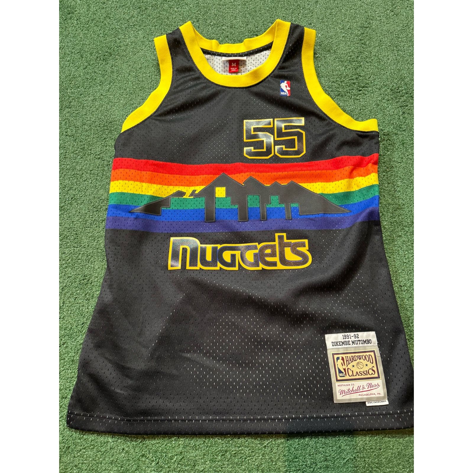 Dikembe Mutombo Denver Nuggets Hardwood Classics DIKEMBE MUTOMBO