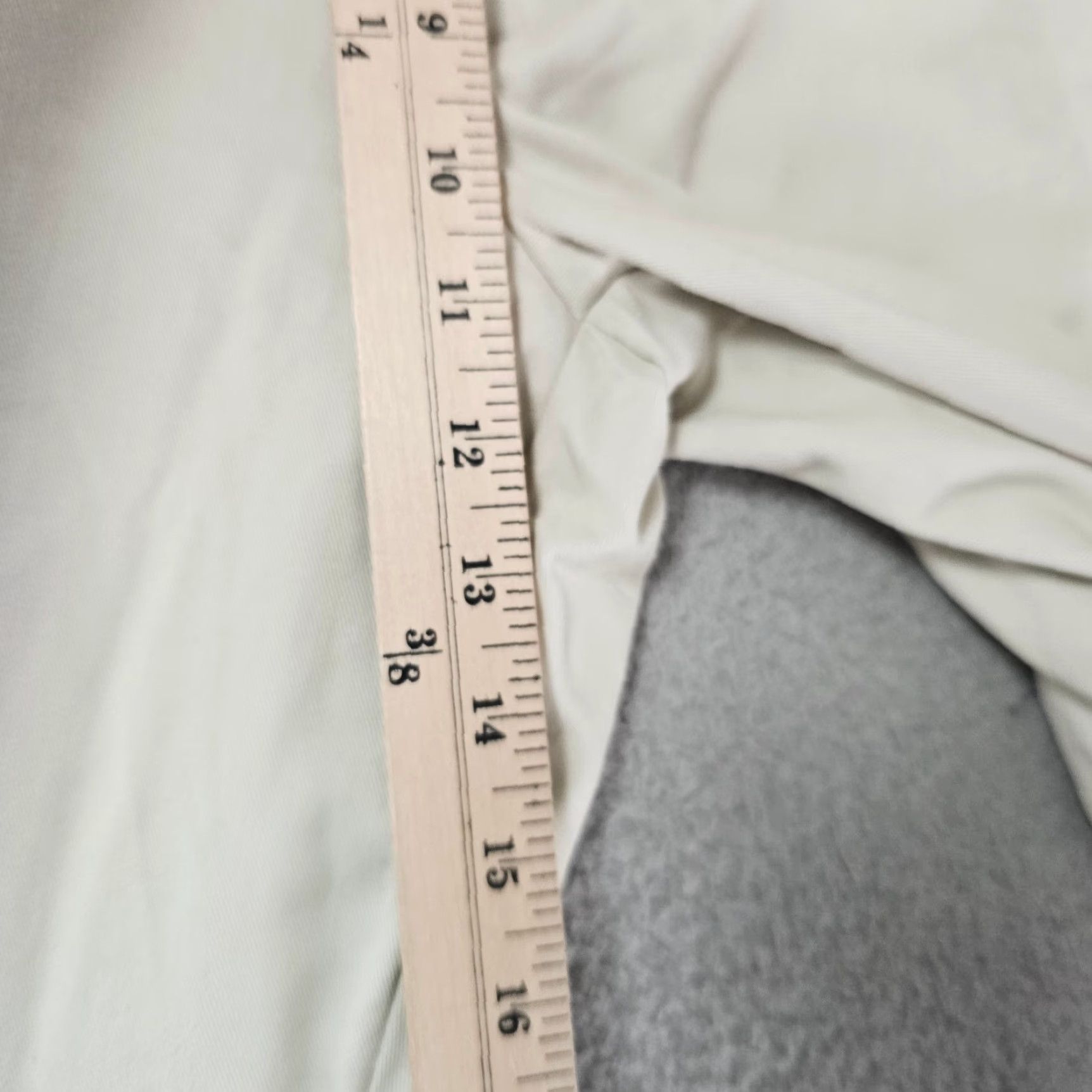 Vintage St Johns Bay Pants Mens 36x34 Khakis Classic Fit Flat Front Stone Beige Cotton Blend Size US 36 / EU 52 - 4 Thumbnail