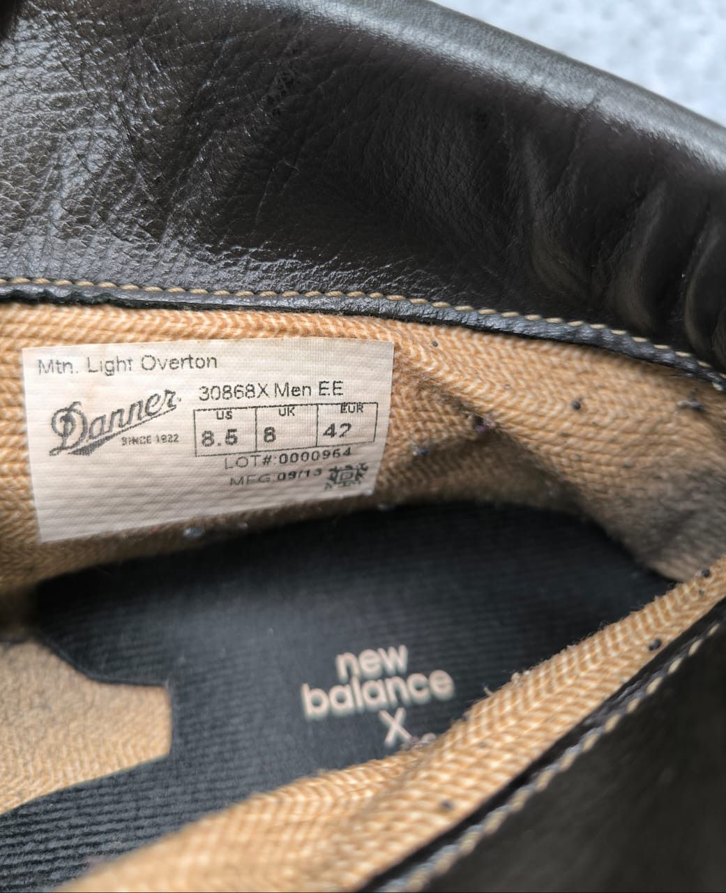 Danner NEW BALANCE x DANNER Mountain Light Overton boot Size US 9 / EU 42 - 9 Thumbnail