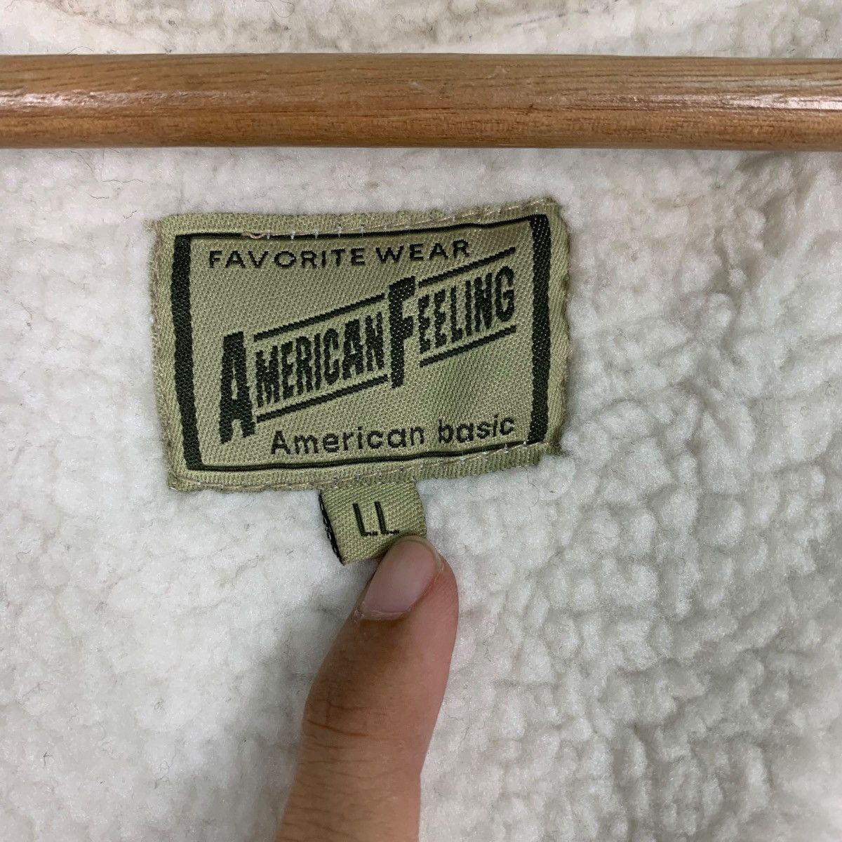 Japanese Brand AMERICAN FEELING Shadow Plaid Sherpa Jacket #0411-C19 Size US L / EU 52-54 / 3 - 15 Thumbnail