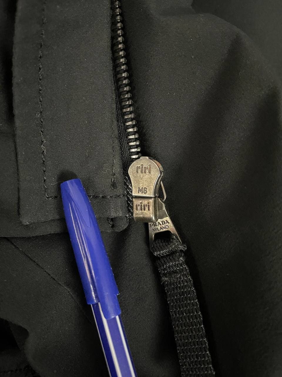 Prada Prada Nylon Jacket Zip Black Size US M / EU 48-50 / 2 - 12 Thumbnail
