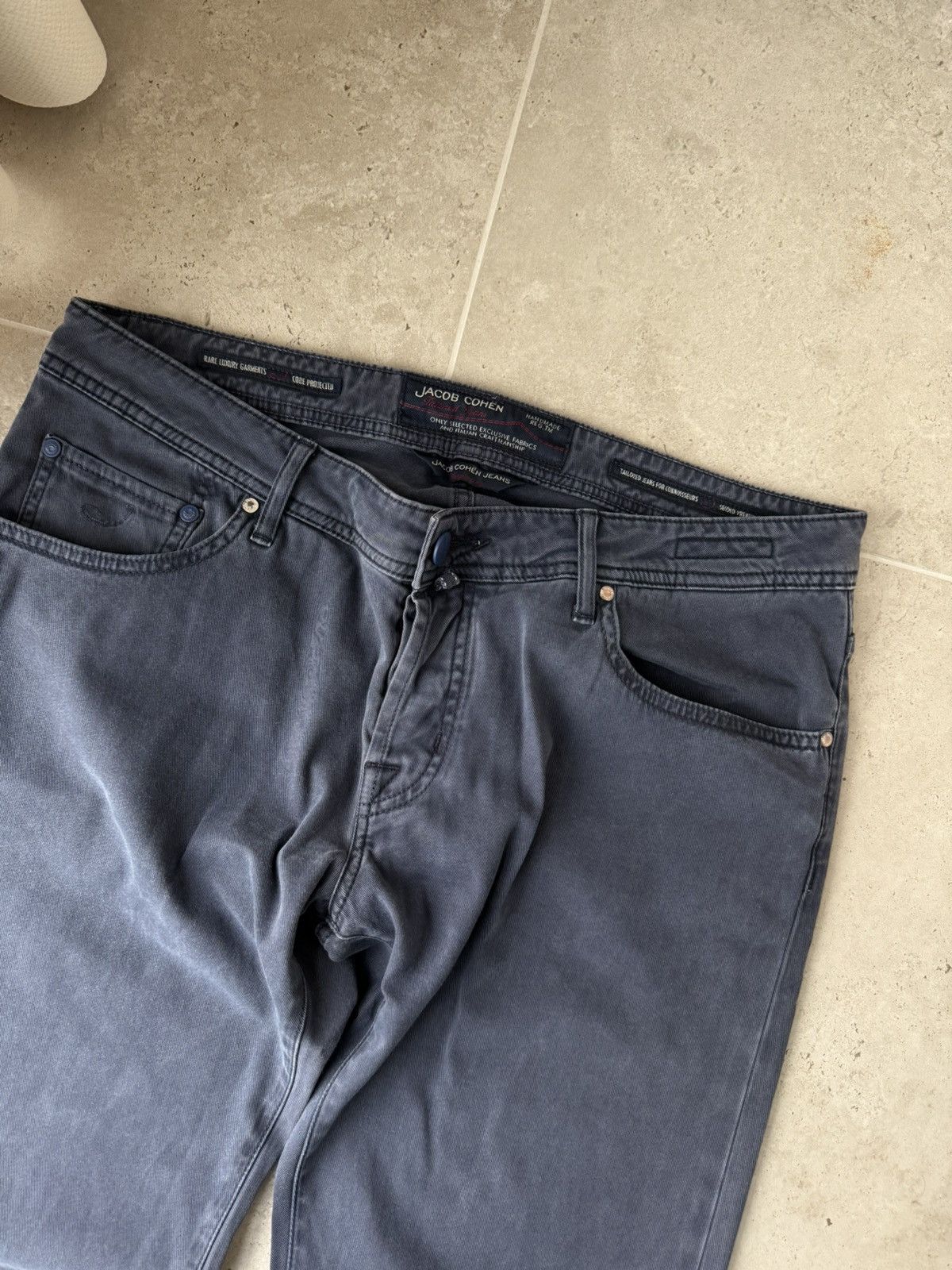 Jacob Cohen Jacob Cohen J688 Comf Luxury Stretch Denim Jeans Size US 36 / EU 52 - 7 Thumbnail