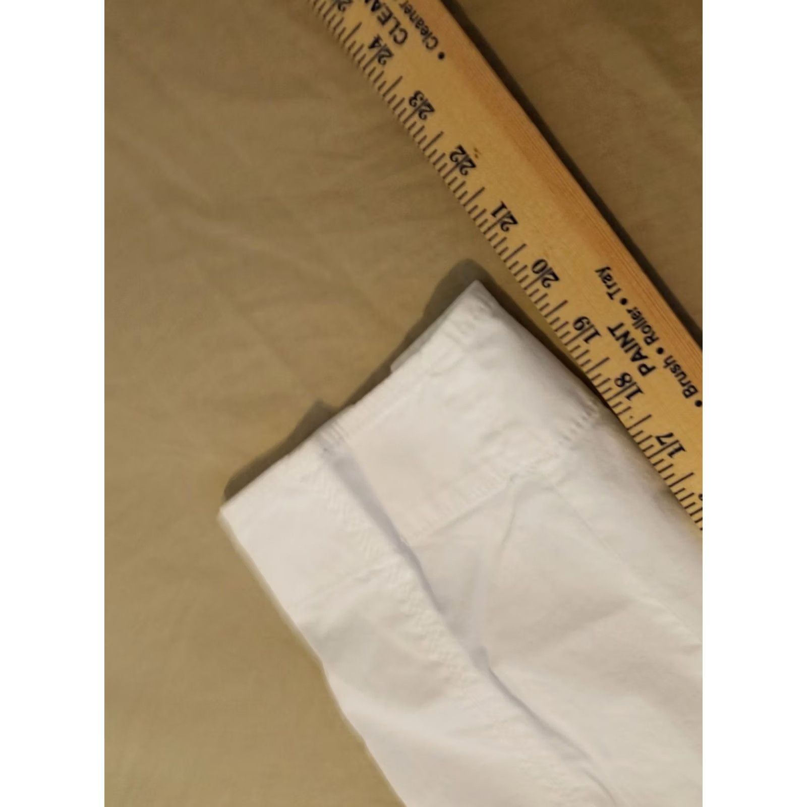 Ann Taylor Ann Taylor Womens White Dress Pants 6 Slack Chino Trouser Capri Size 28" / US 6 / IT 42 - 8 Thumbnail
