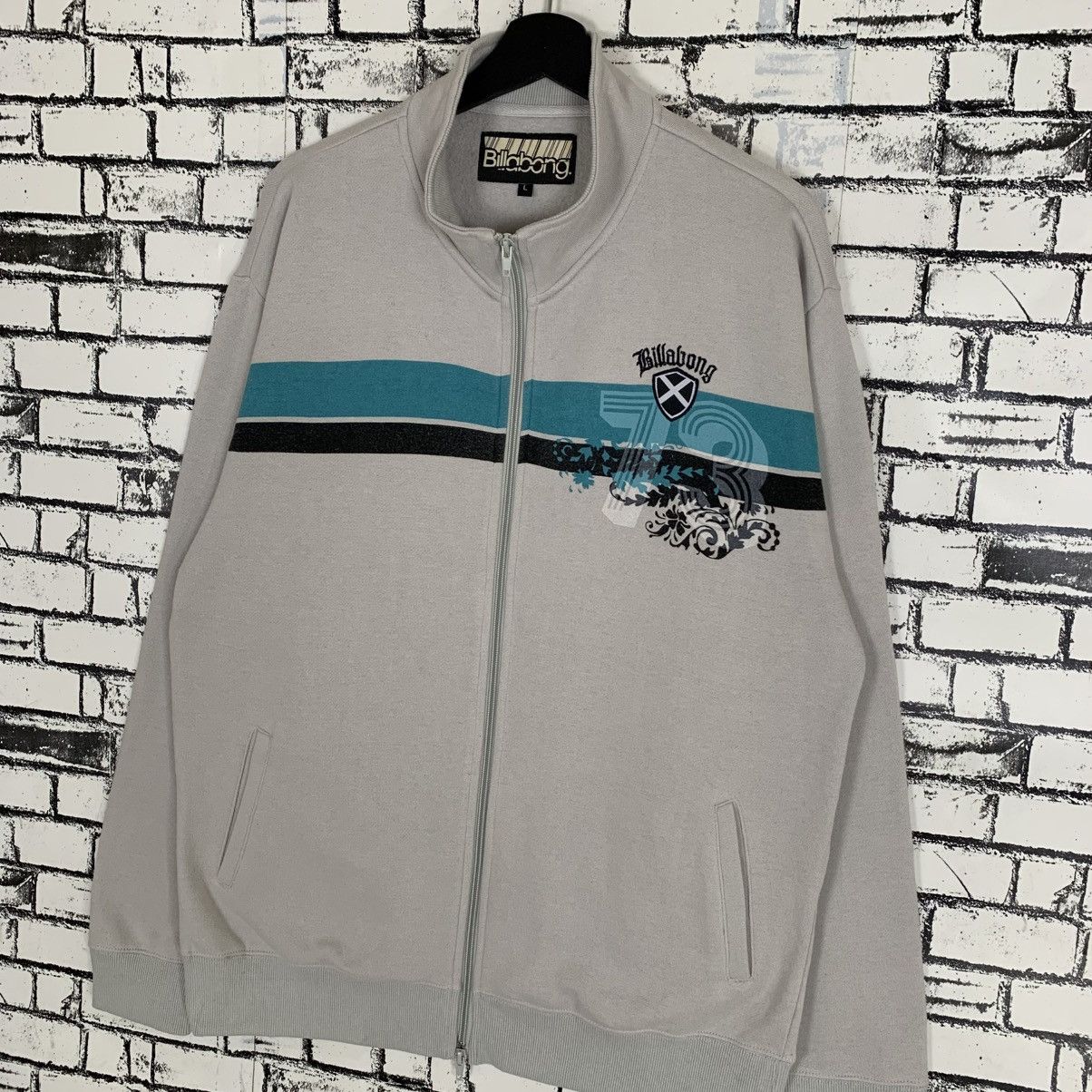 Billabong × Designer × Vintage Vintage Billabong Sweatshirt Zipper Jacket Large Size Size US L / EU 52-54 / 3 - 2 Thumbnail