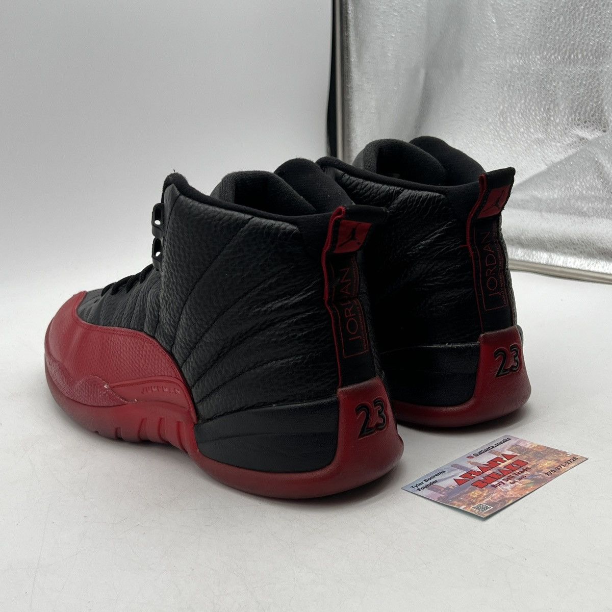 Jordan Brand Air Jordan 12 flu game Size US 11.5 / EU 44-45 - 4 Thumbnail