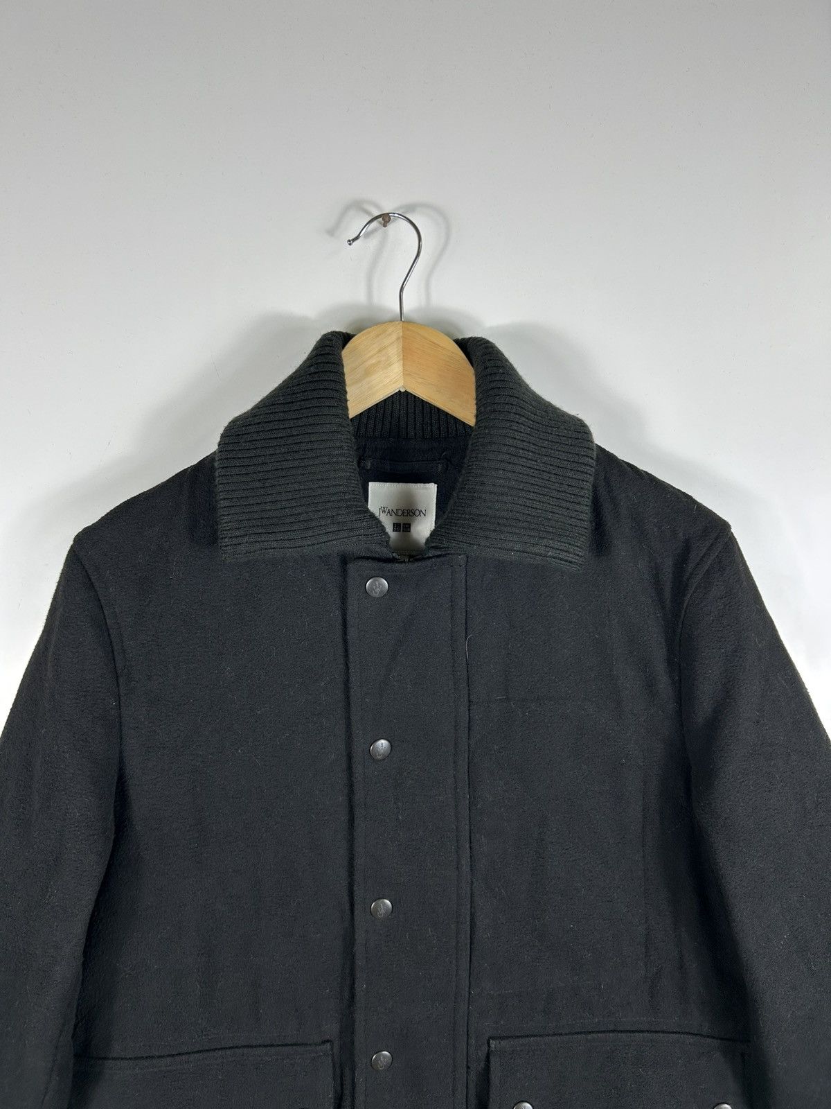 JW Anderson × Japanese Brand × Uniqlo 🔥J.Wanderson Uniqlo Wool Button Jacket Size US S / EU 44-46 / 1 - 4 Thumbnail