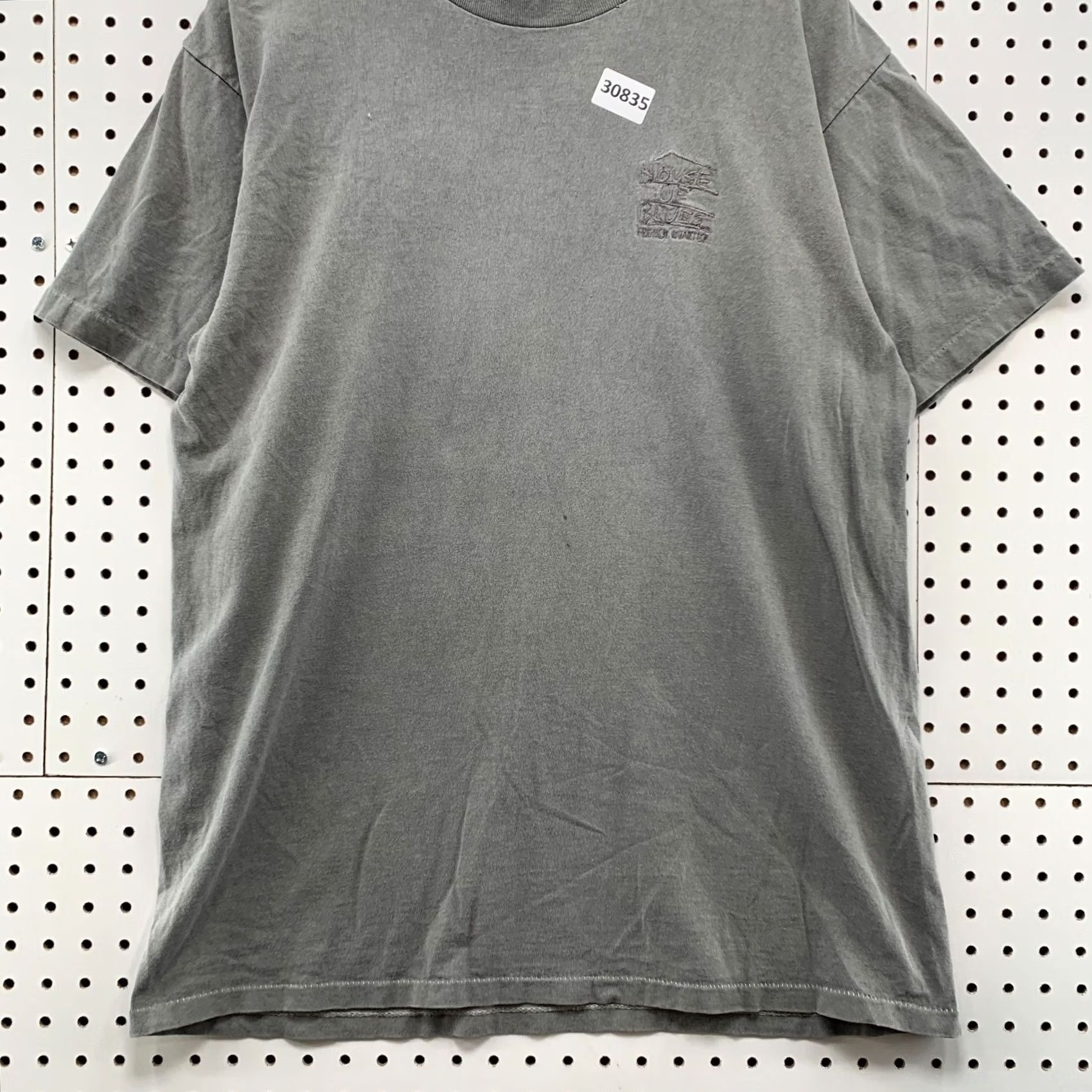 Vintage Vintage 90s House Of Blues Shirt Medium Gray SIngle Stitch French Quarter 22X29 Size US M / EU 48-50 / 2 - 6 Thumbnail