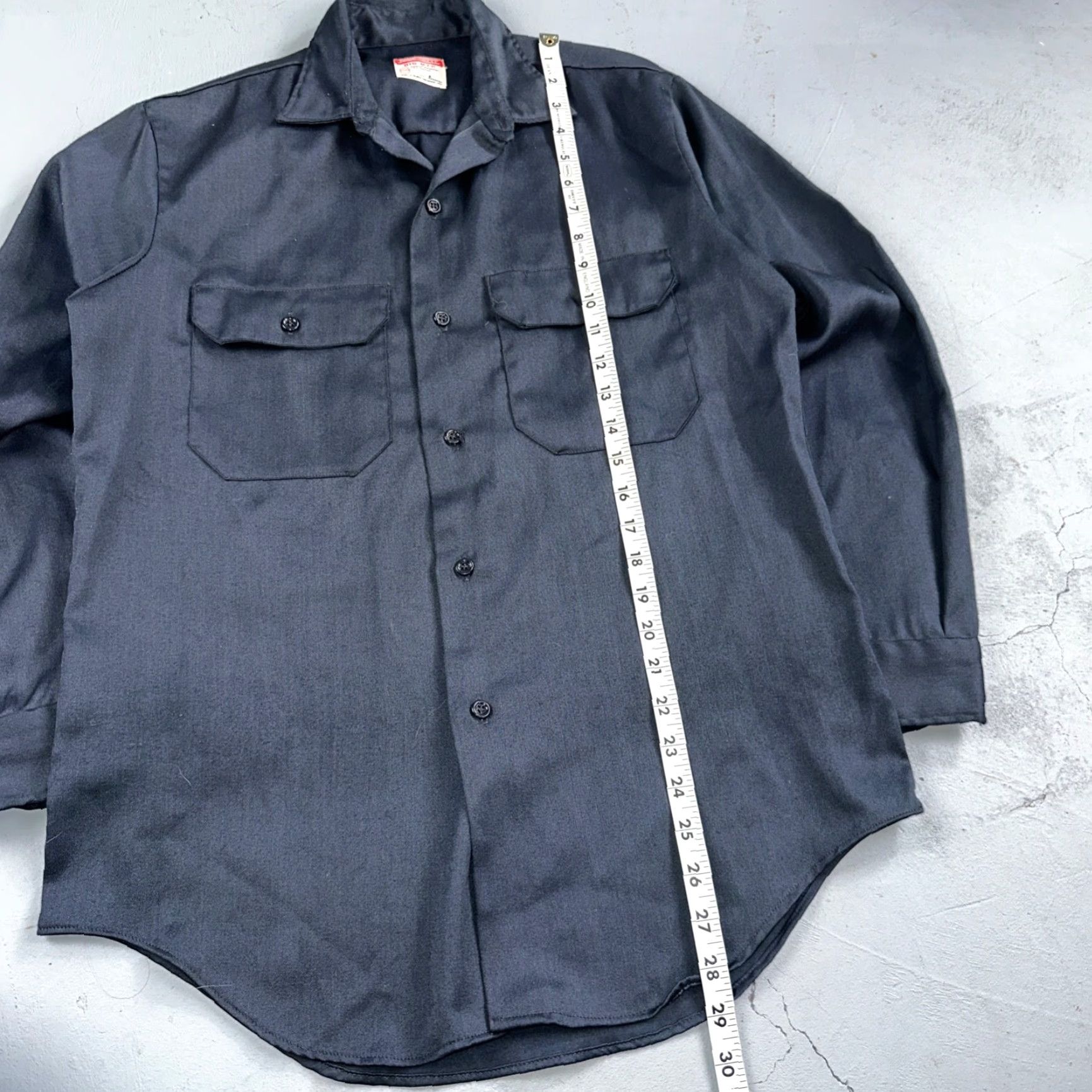 Vintage Vintage J. C. Penney Big Mac Shirt Dark Navy Blue 70s 1970s 50/50 Button-Up Shirt Mens Small Blue 60s 70s Classic Dad Geek Hipster Outdoor USA Size US S / EU 44-46 / 1 - 5 Thumbnail