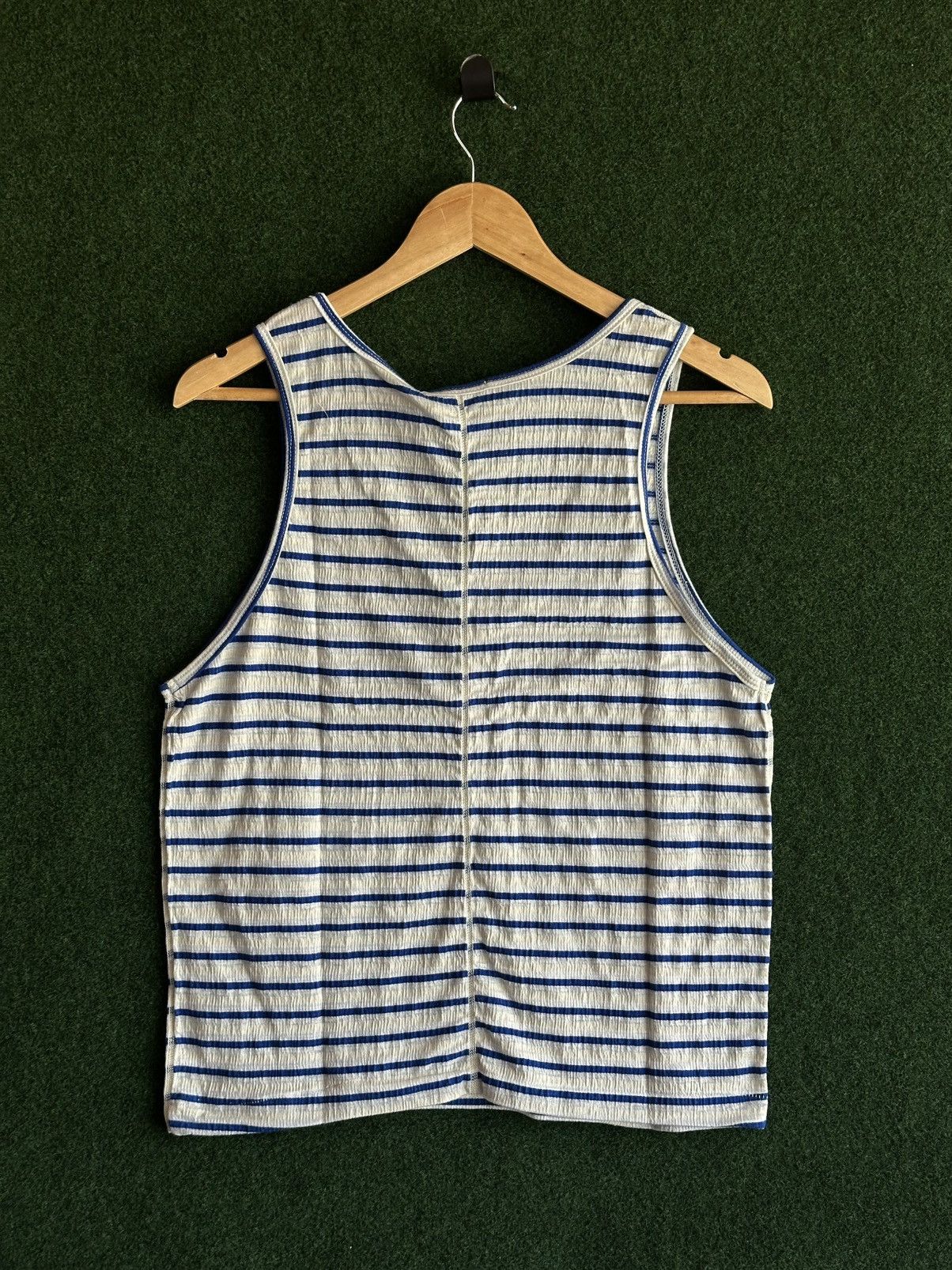Rhude Rhude Striped Tank Top Vintage White Size US XS / EU 42 / 0 - 2 Thumbnail