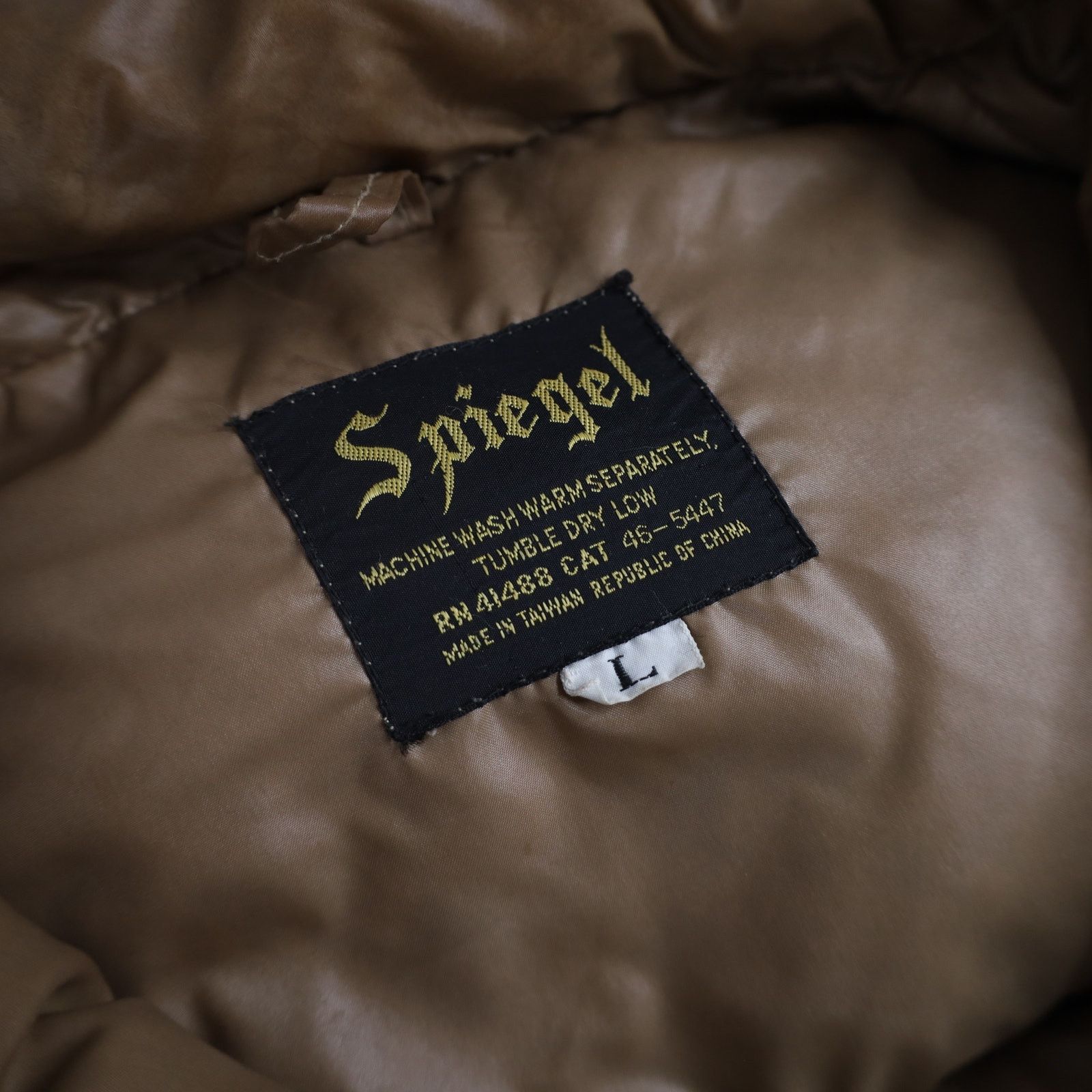 Vintage Vintage Spiegel Down Puffer Coat Size US L / EU 52-54 / 3 - 8 Thumbnail